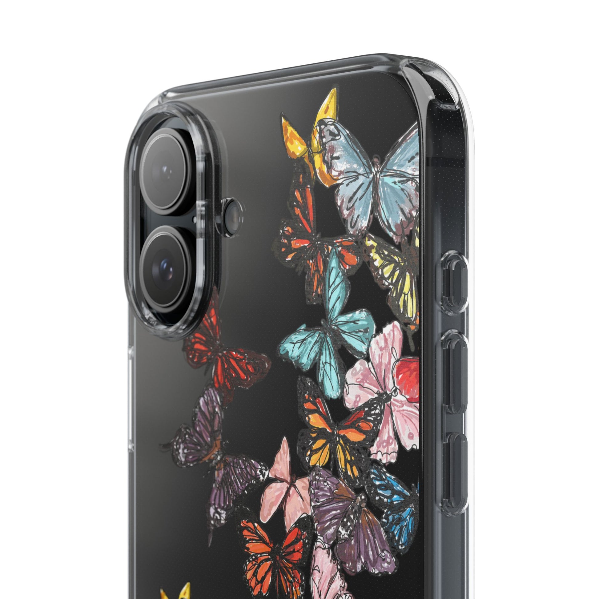Clear Butterfly Phone Cases