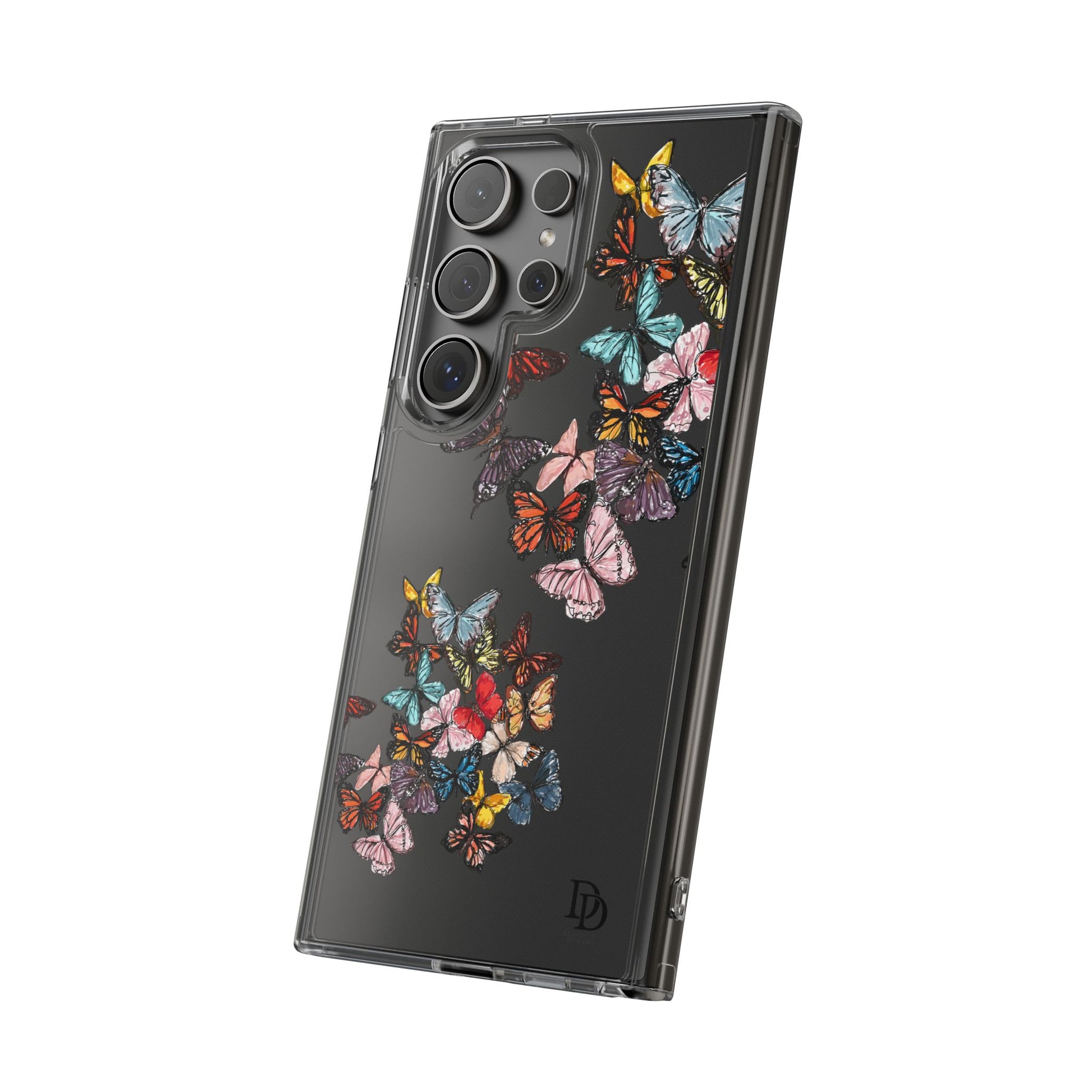 Clear Butterfly Phone Cases
