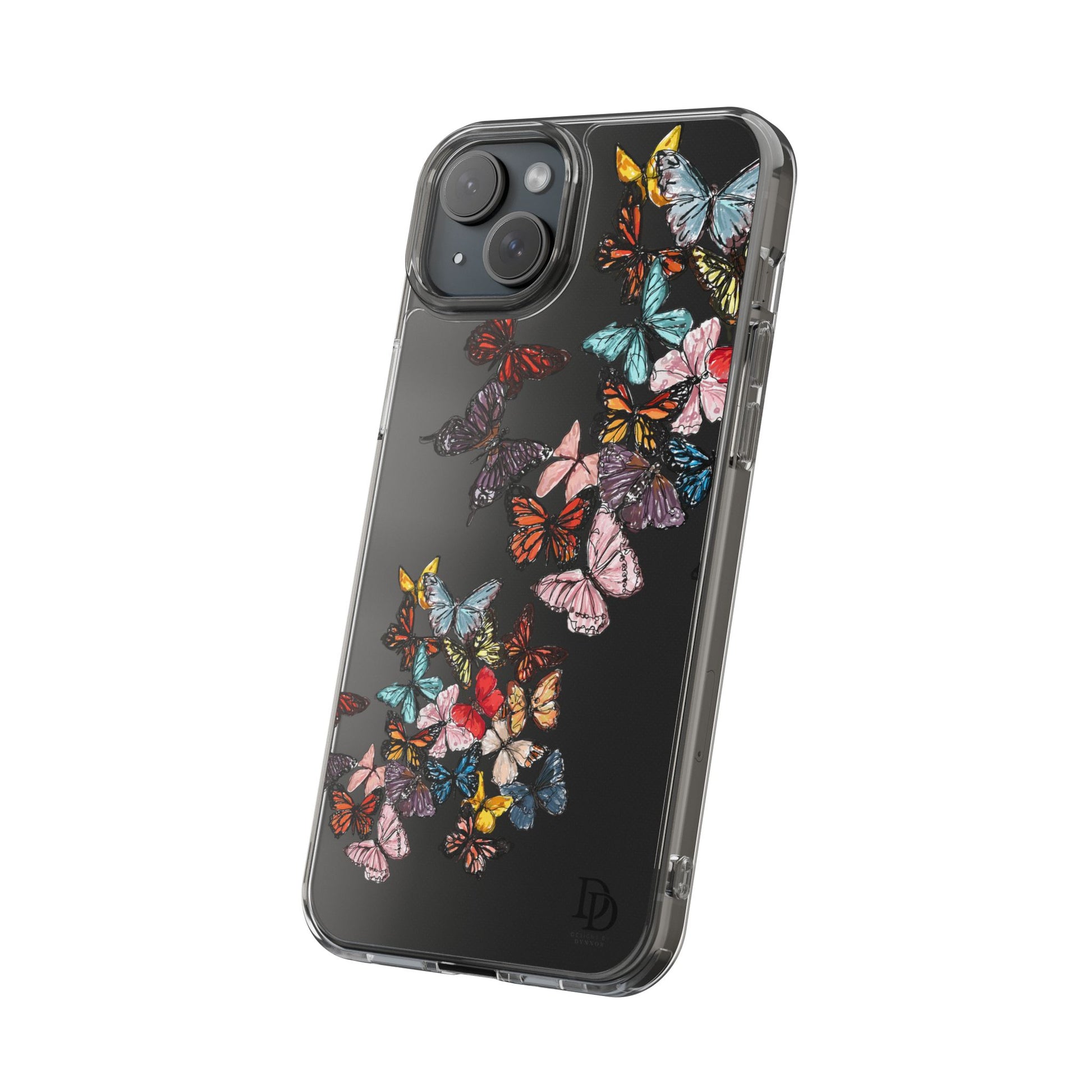 Clear Butterfly Phone Cases