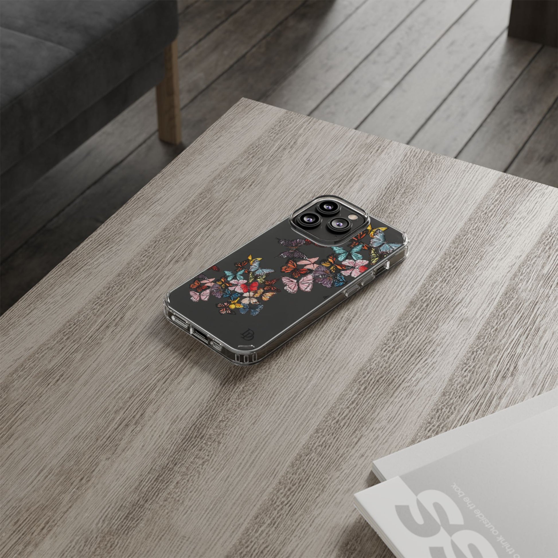 Clear Butterfly Phone Cases