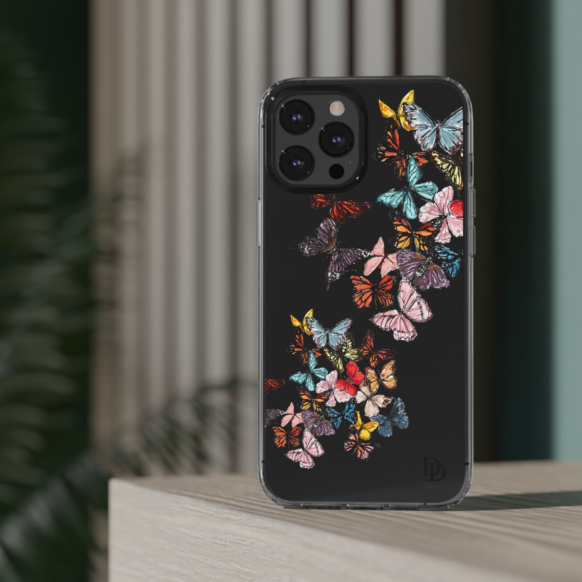 Clear Butterfly Phone Cases