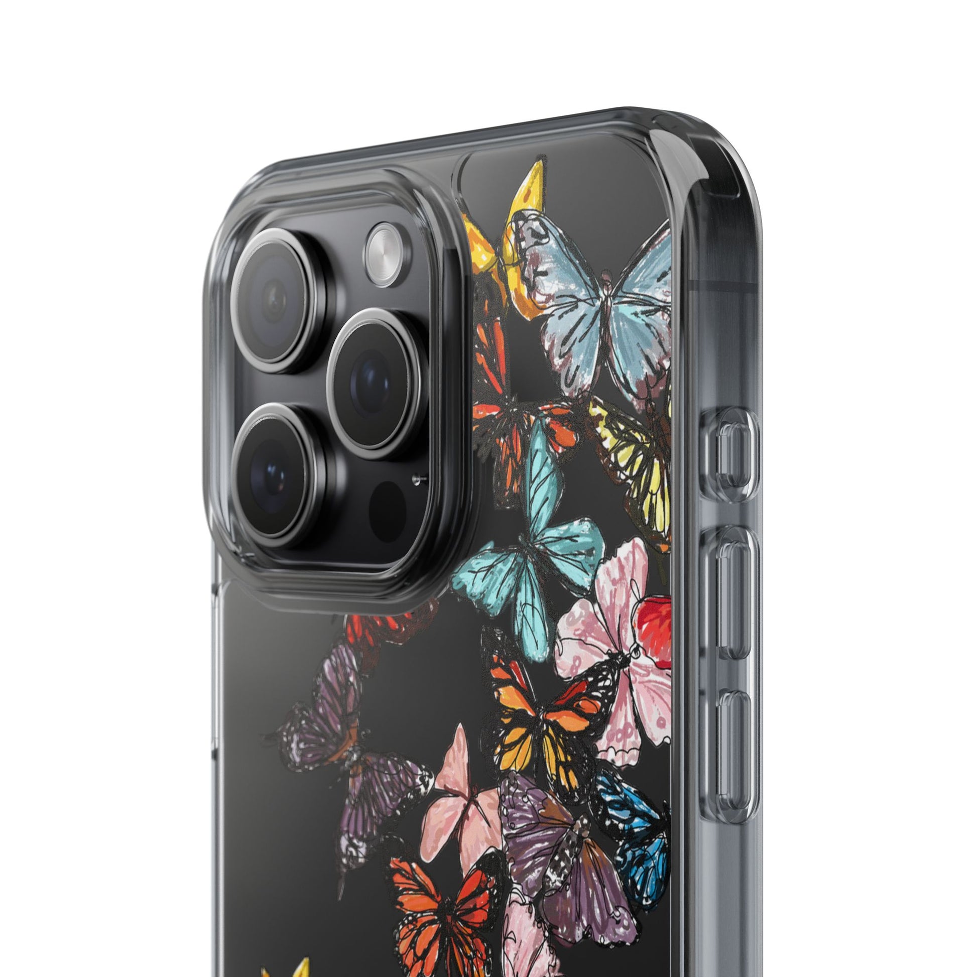 Clear Butterfly Phone Cases