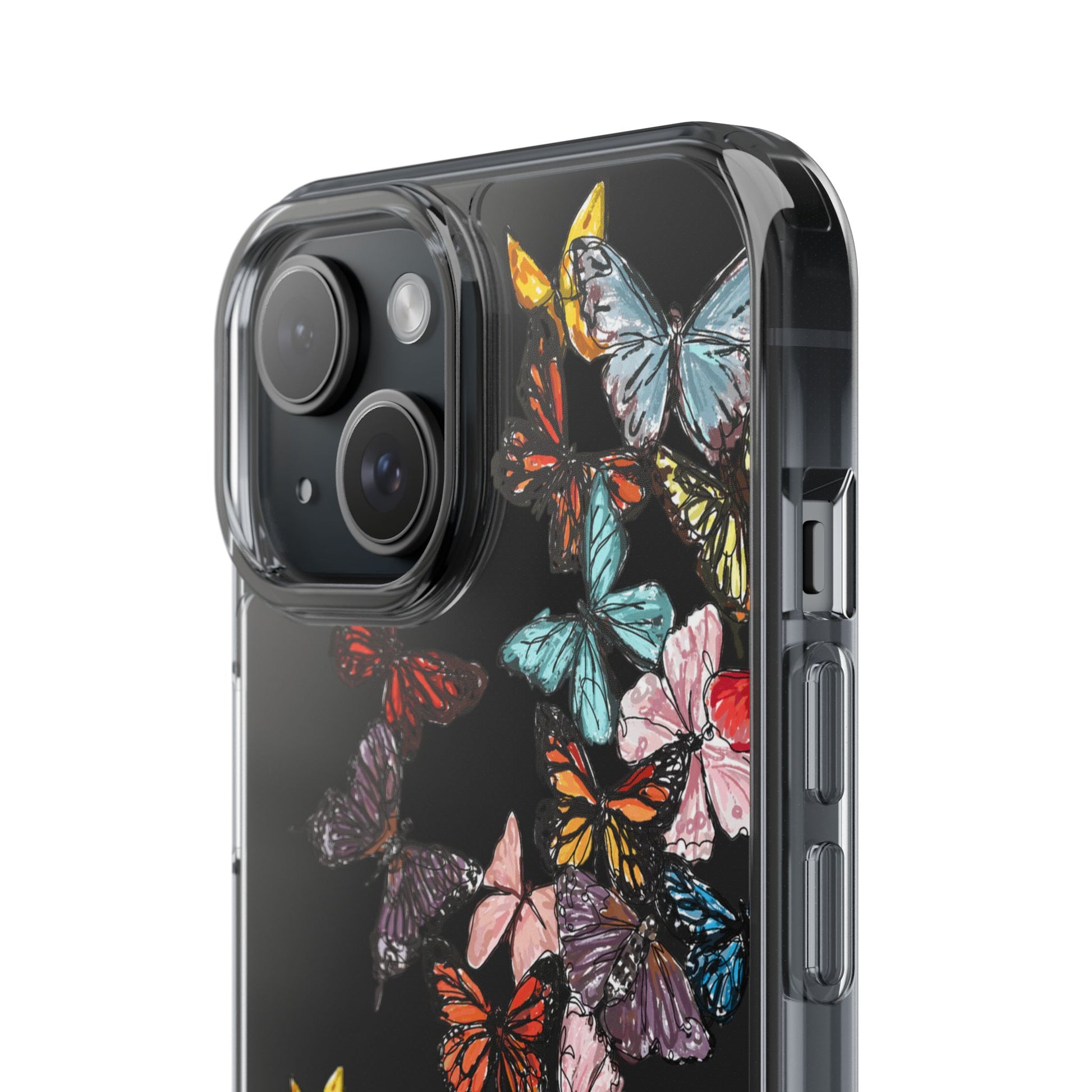 Clear Butterfly Phone Cases