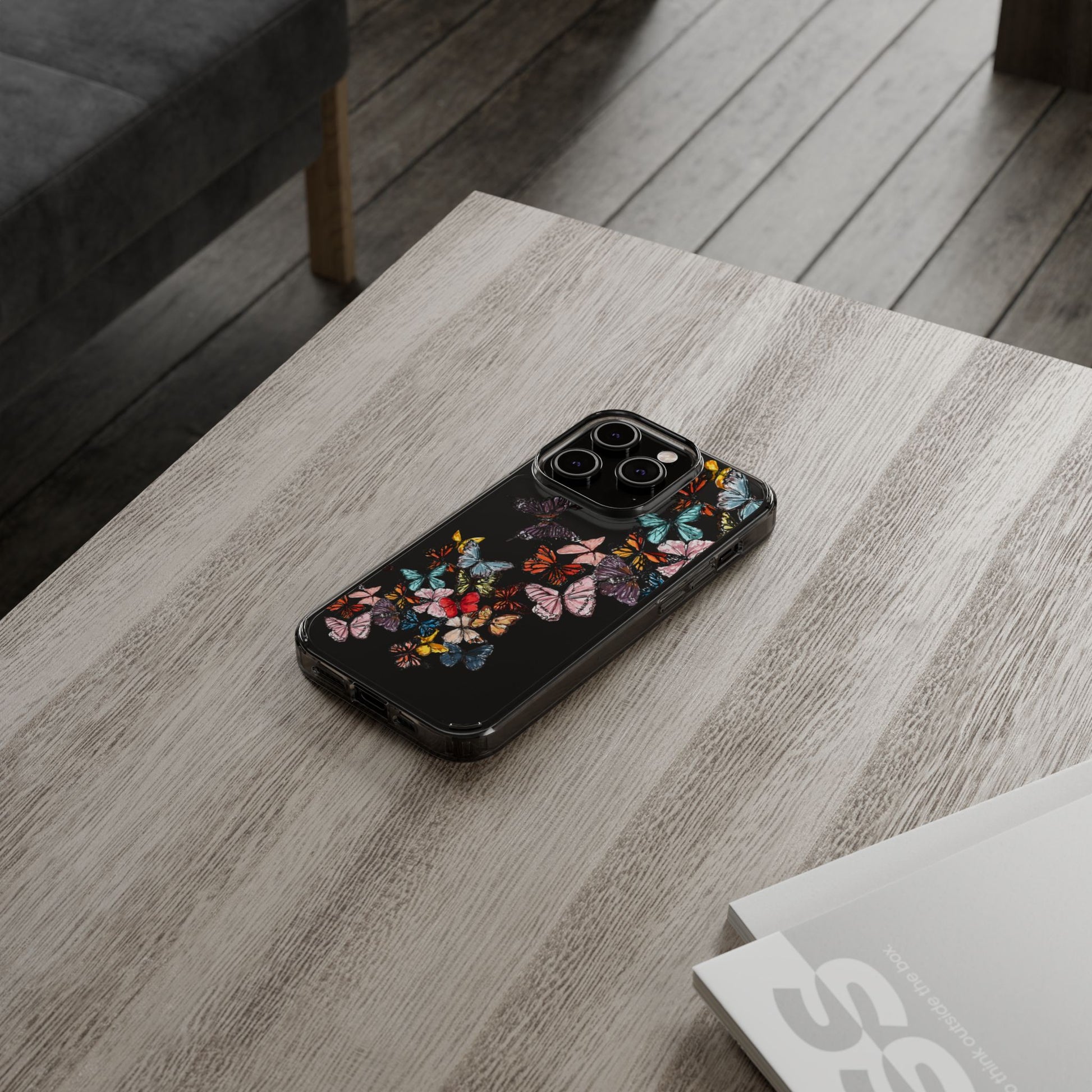 Clear Butterfly Phone Cases