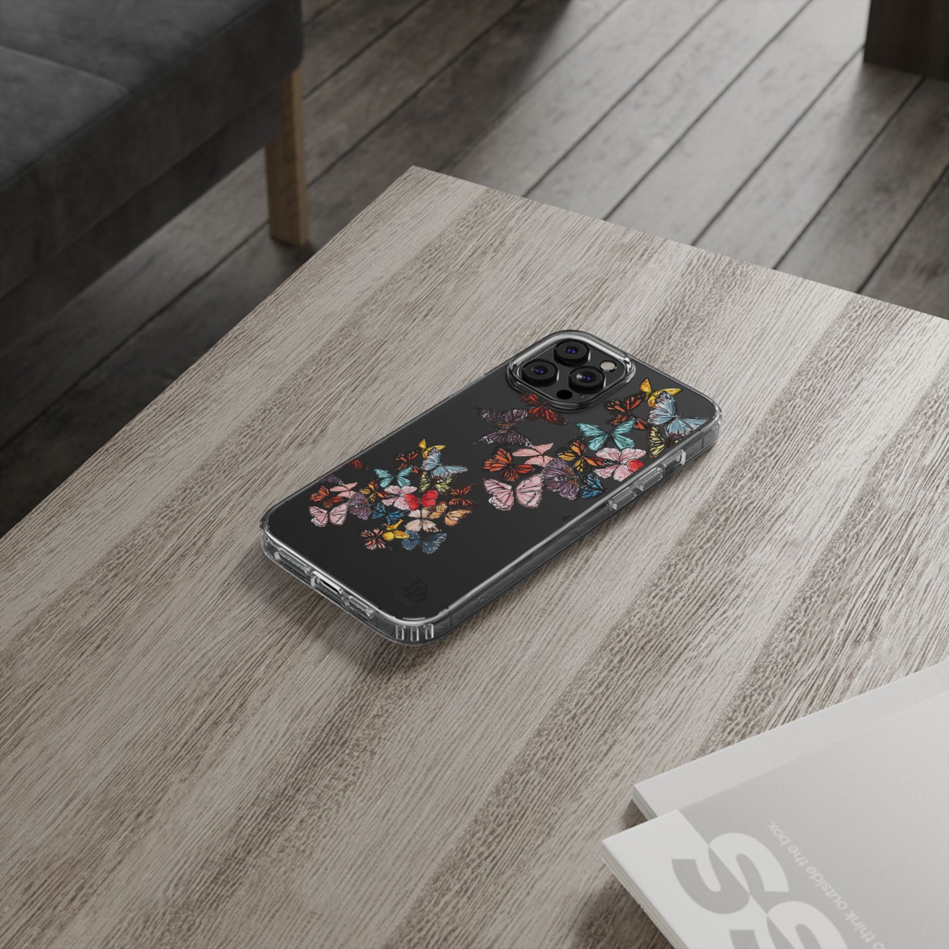 Clear Butterfly Phone Cases