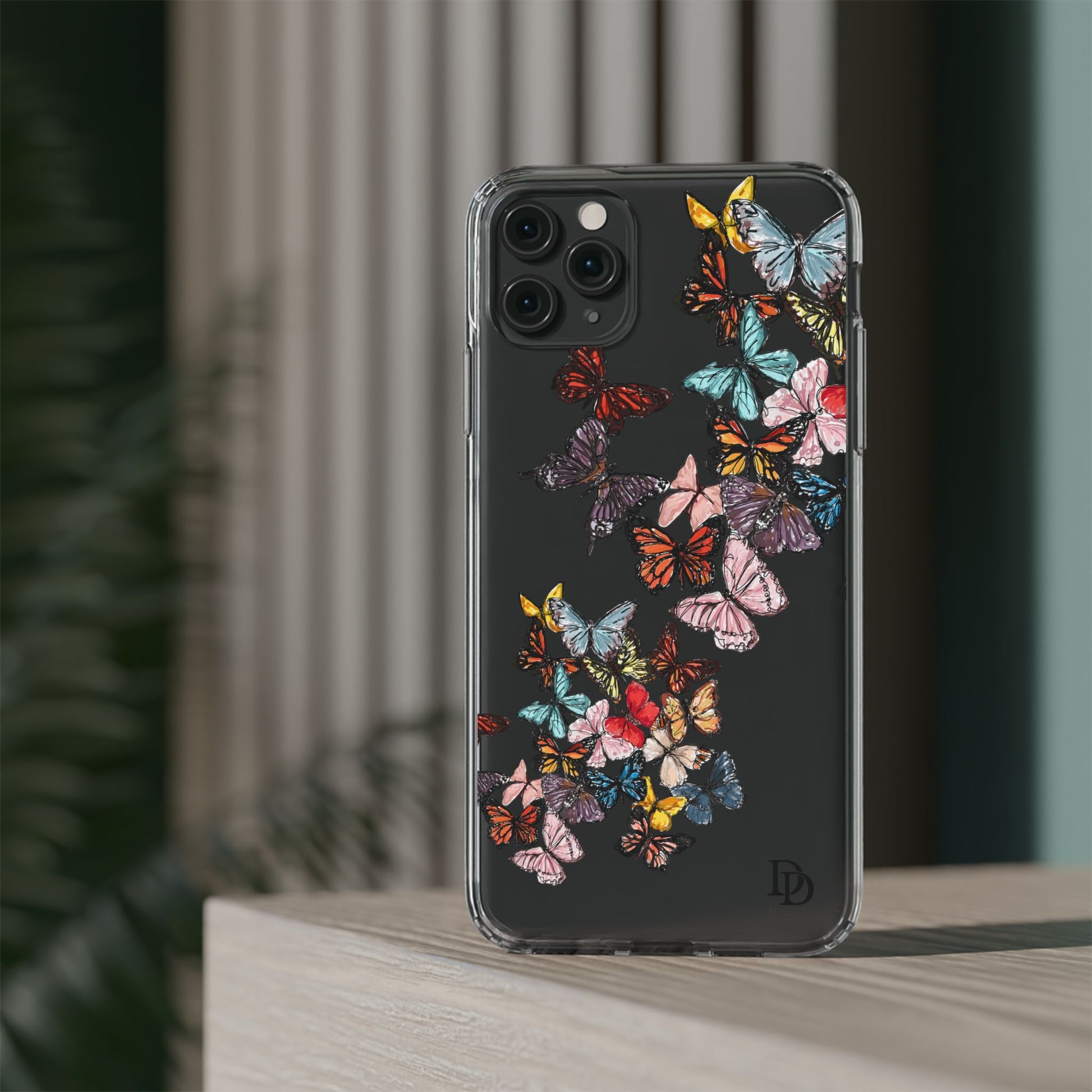 Clear Butterfly Phone Cases