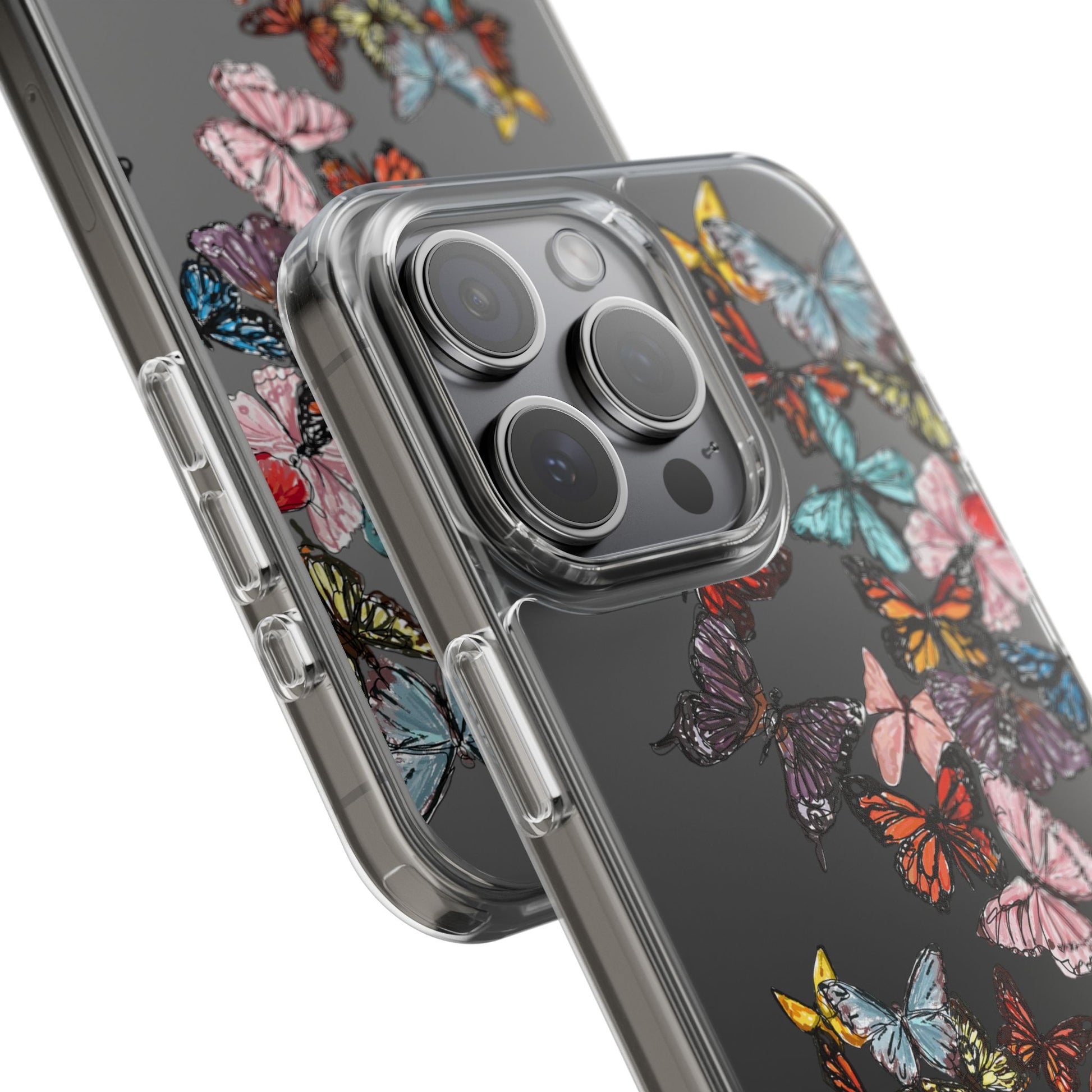 Clear Butterfly Phone Cases