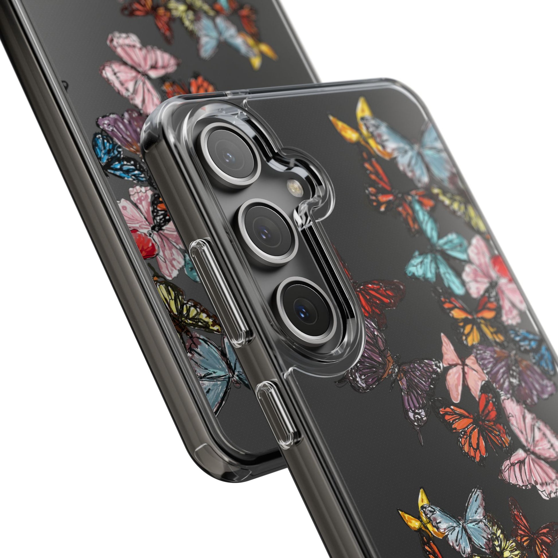 Clear Butterfly Phone Cases