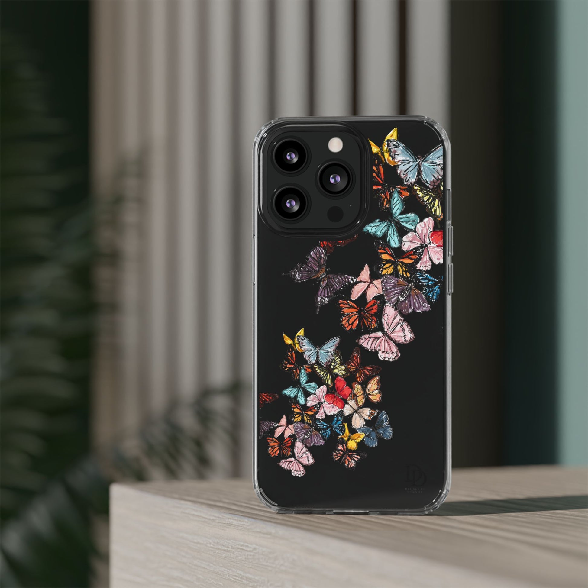Clear Butterfly Phone Cases