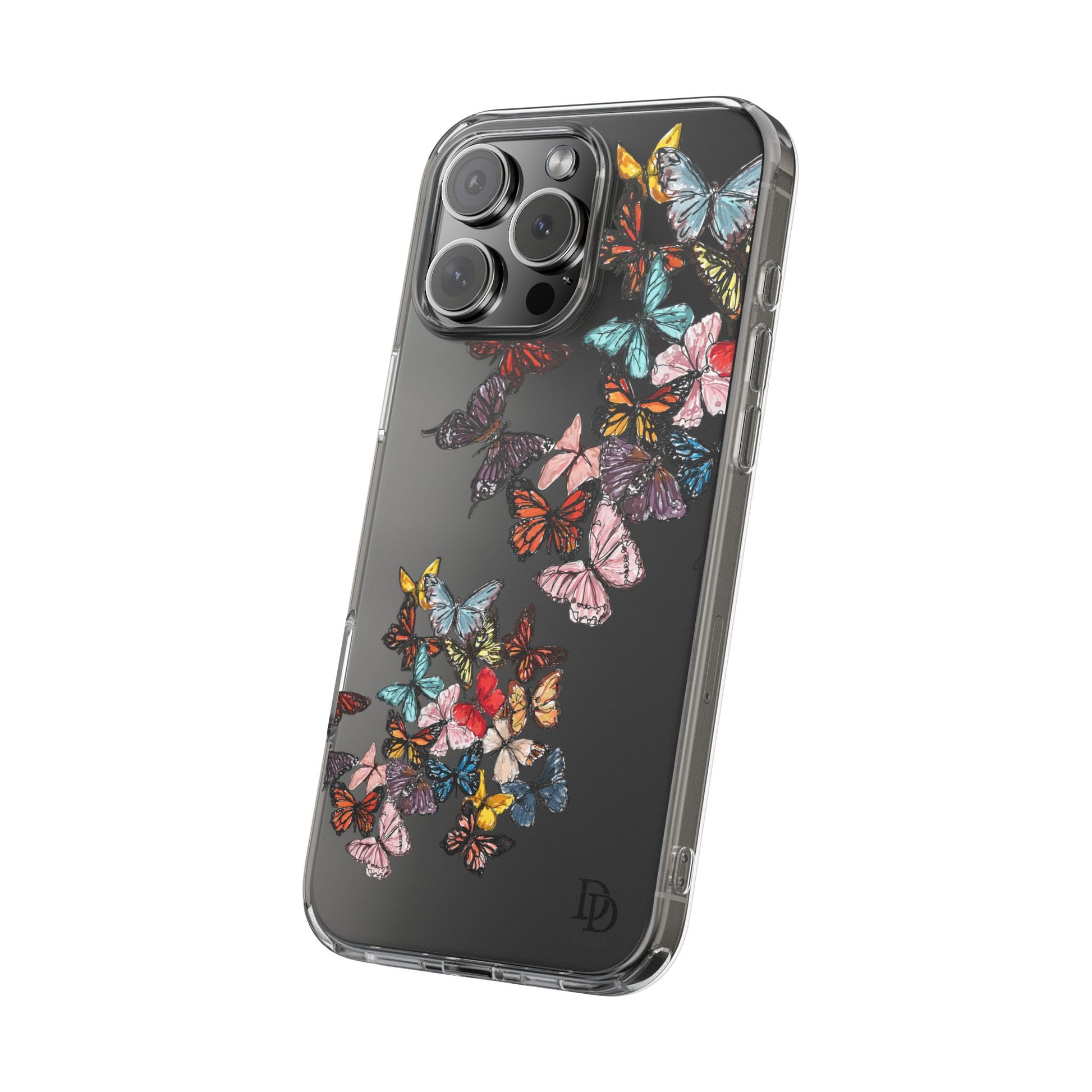 Clear Butterfly Phone Cases