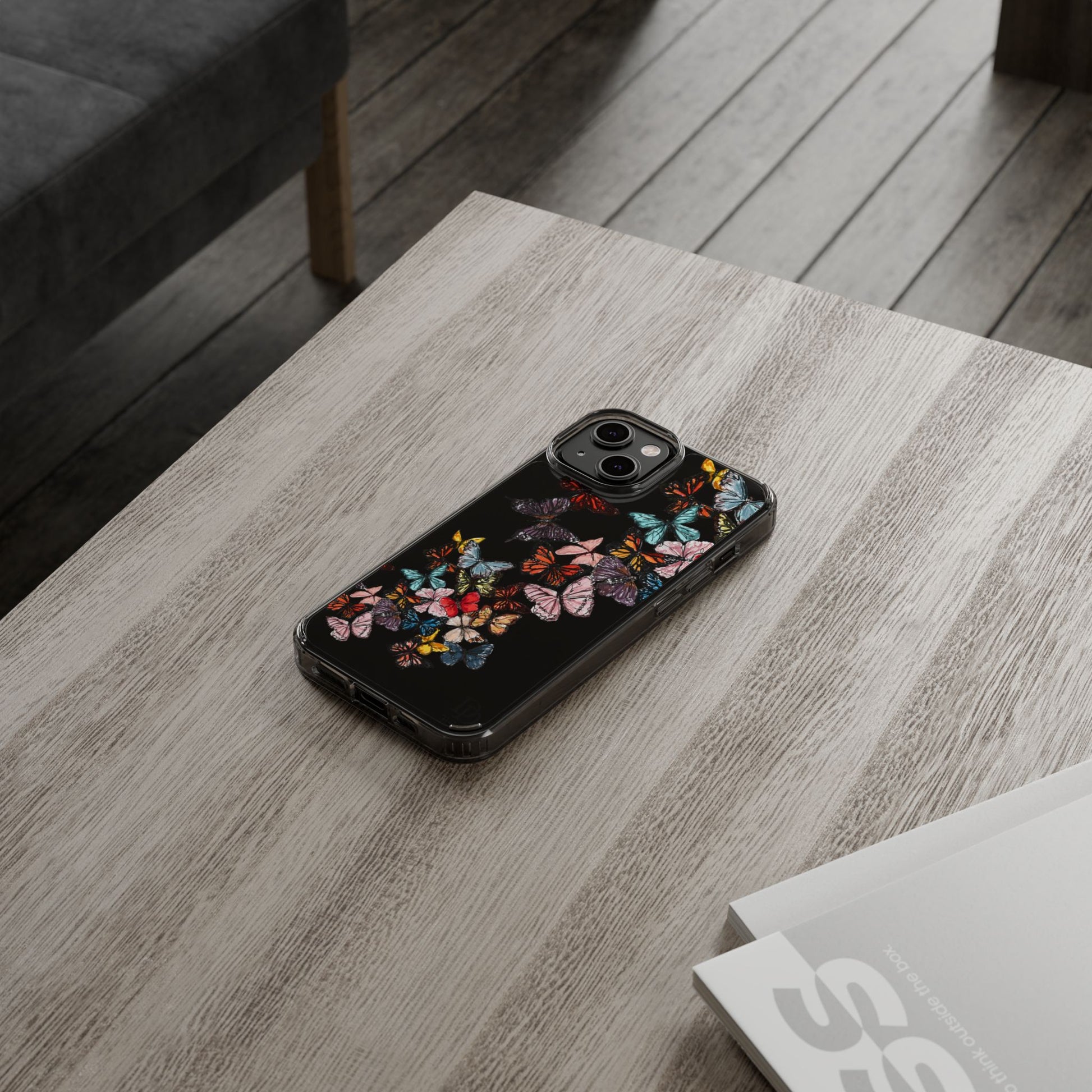 Clear Butterfly Phone Cases