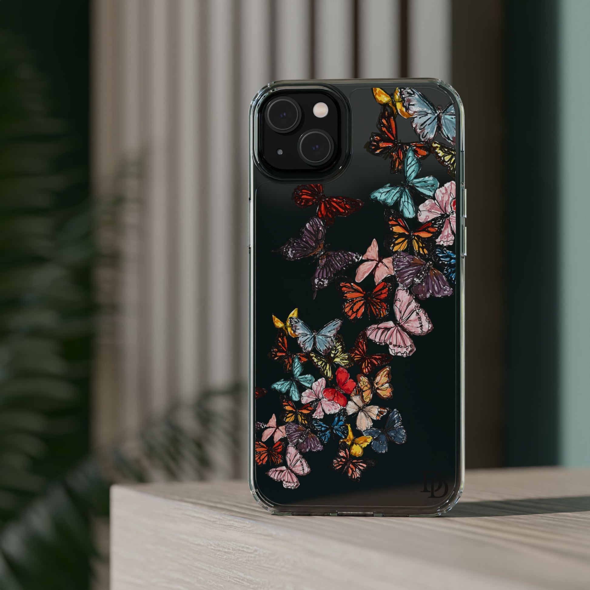 Clear Butterfly Phone Cases