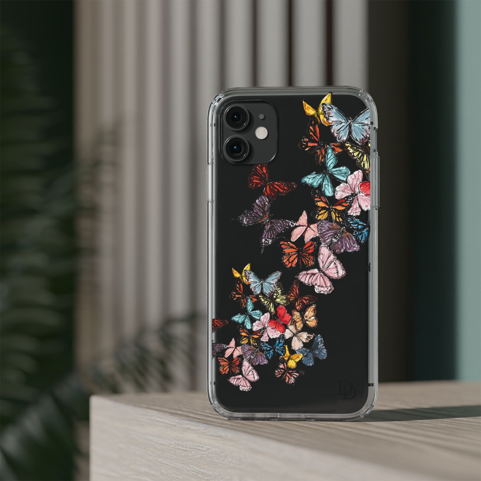 Clear Butterfly Phone Cases