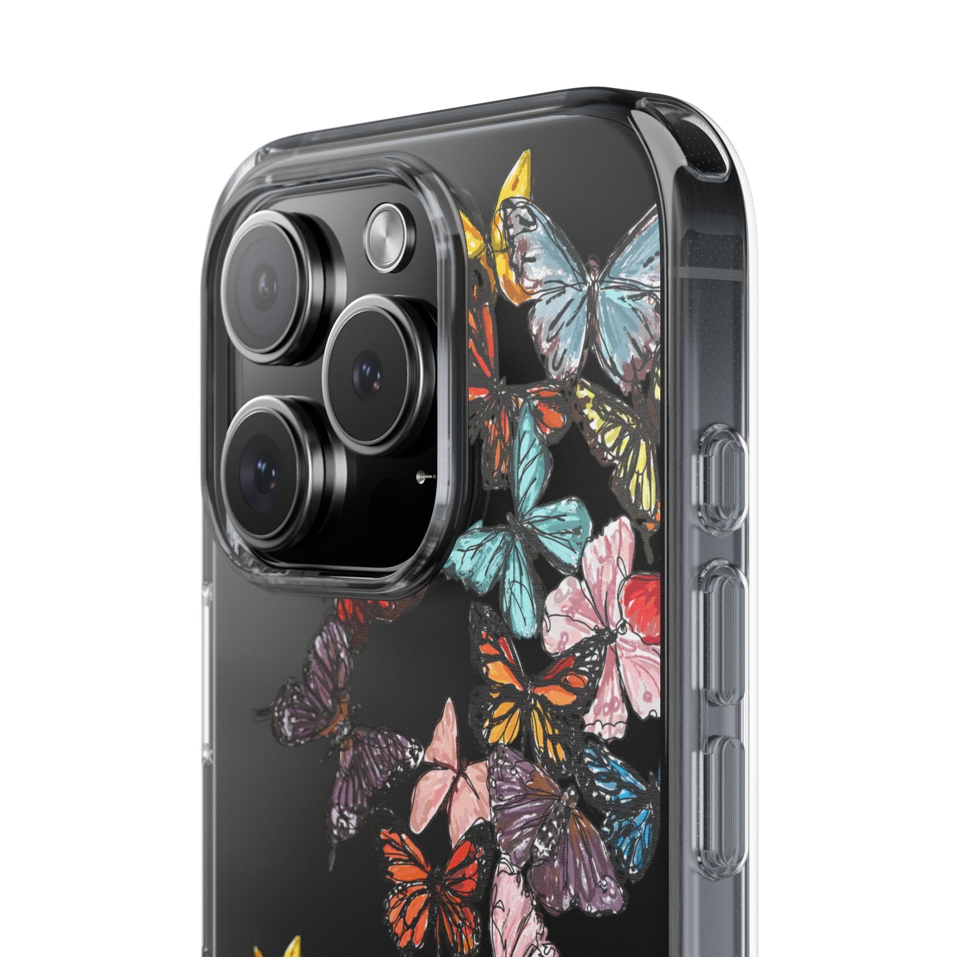 Clear Butterfly Phone Cases