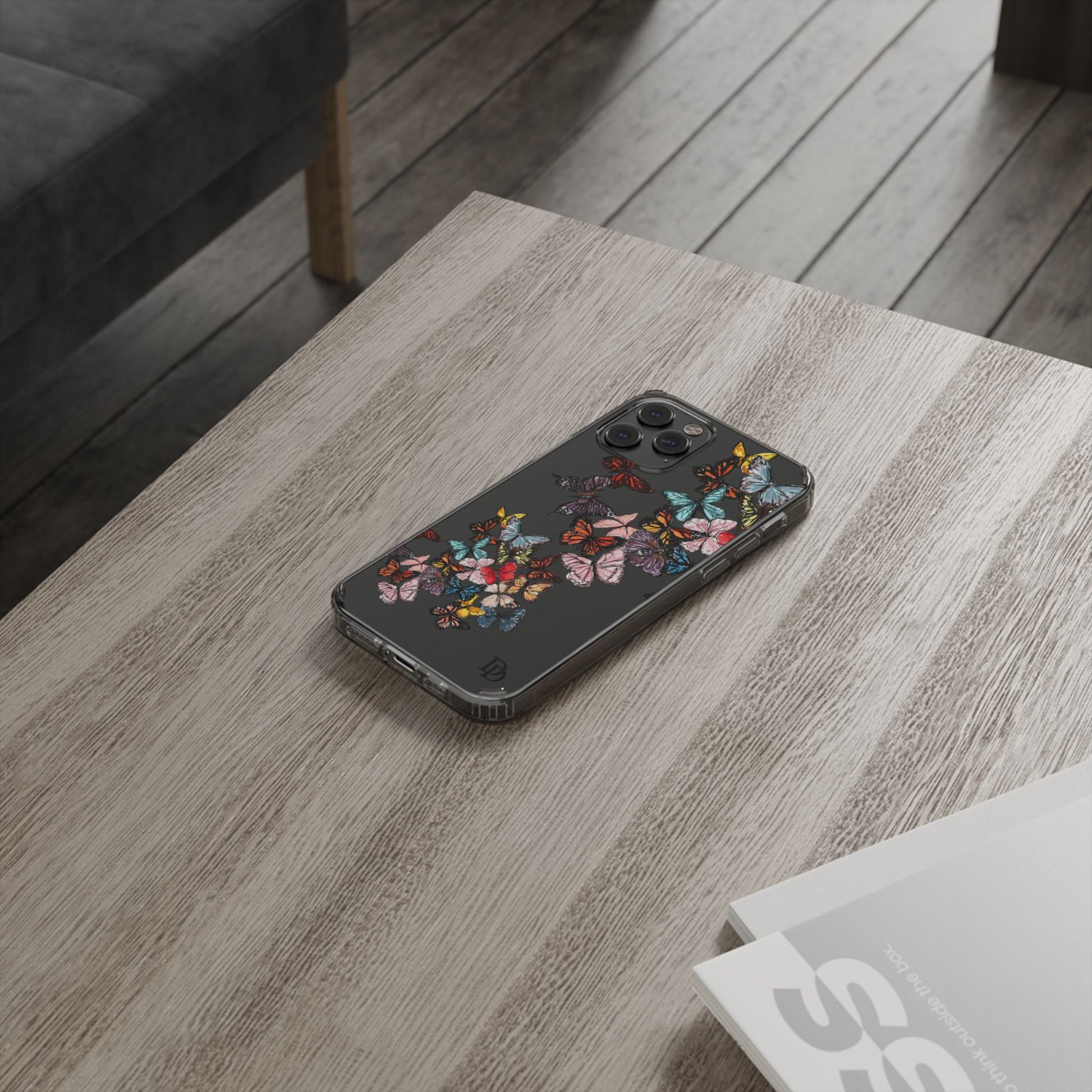 Clear Butterfly Phone Cases