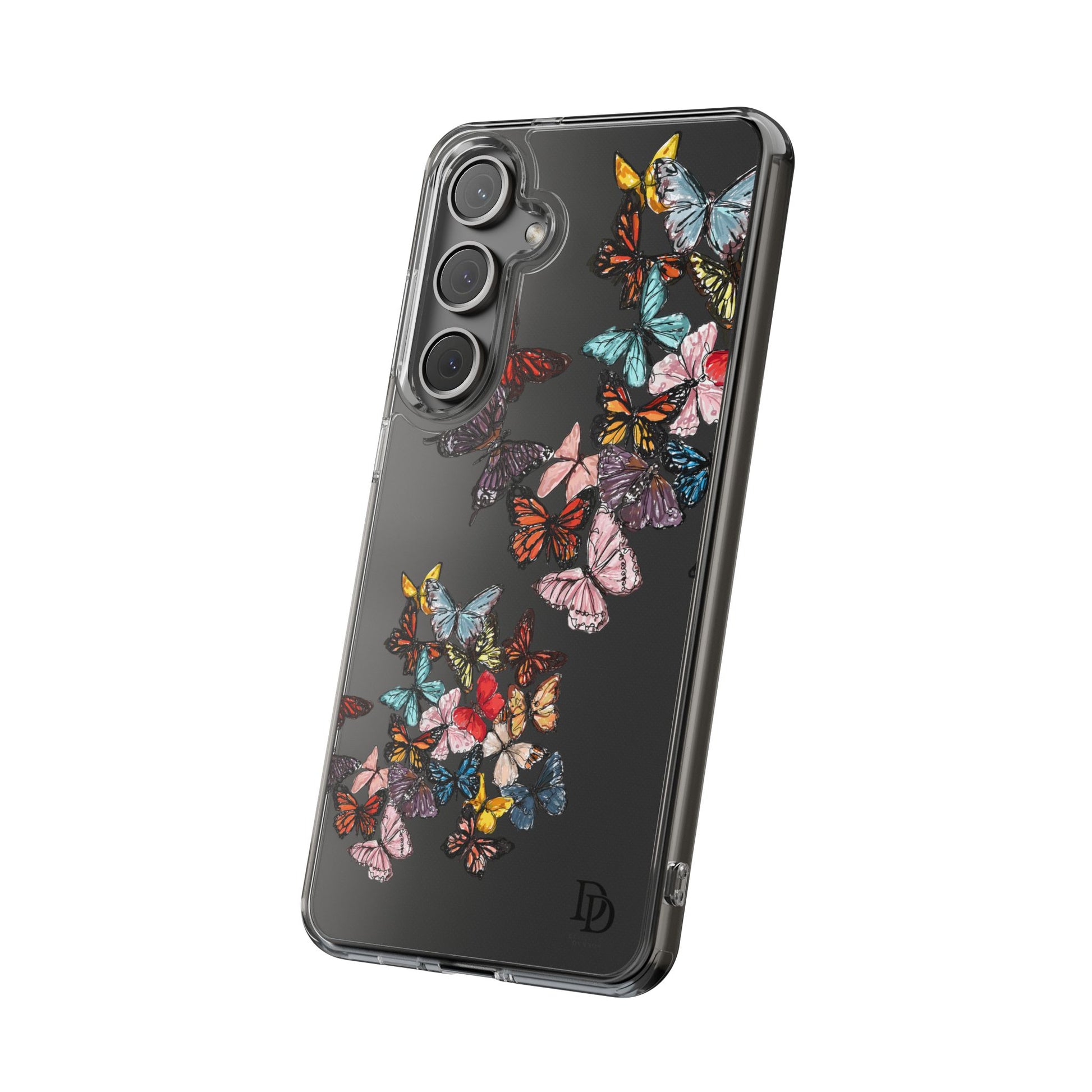 Clear Butterfly Phone Cases