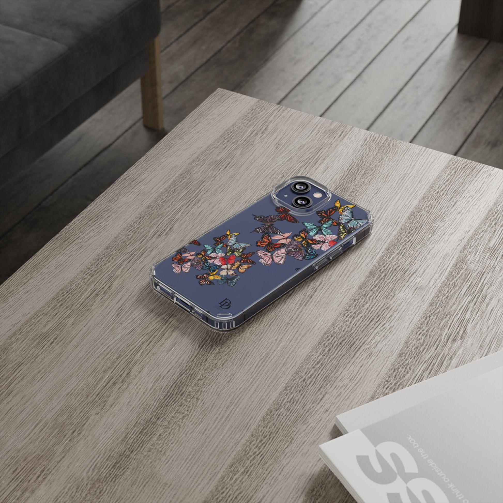 Clear Butterfly Phone Cases