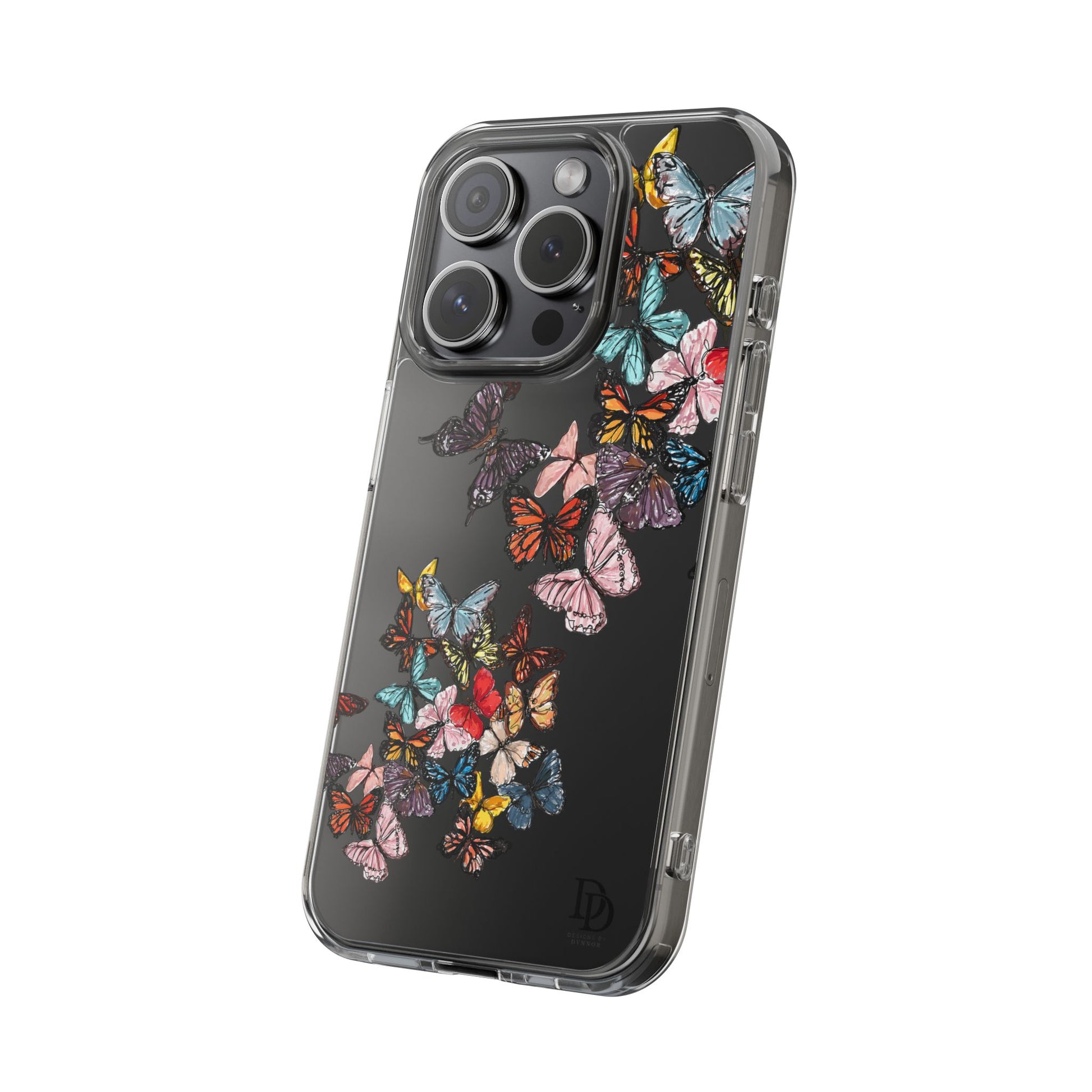 Clear Butterfly Phone Cases