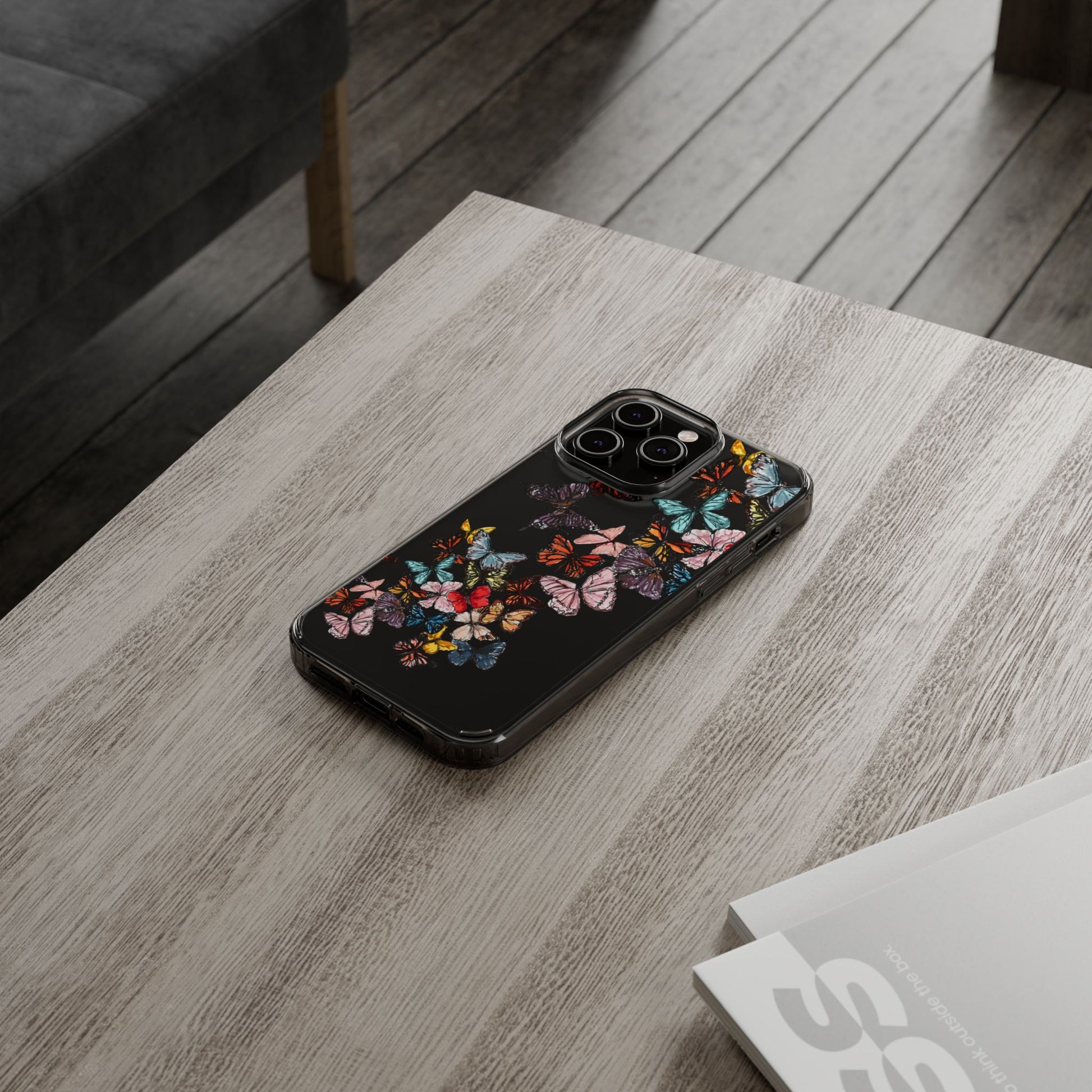 Clear Butterfly Phone Cases
