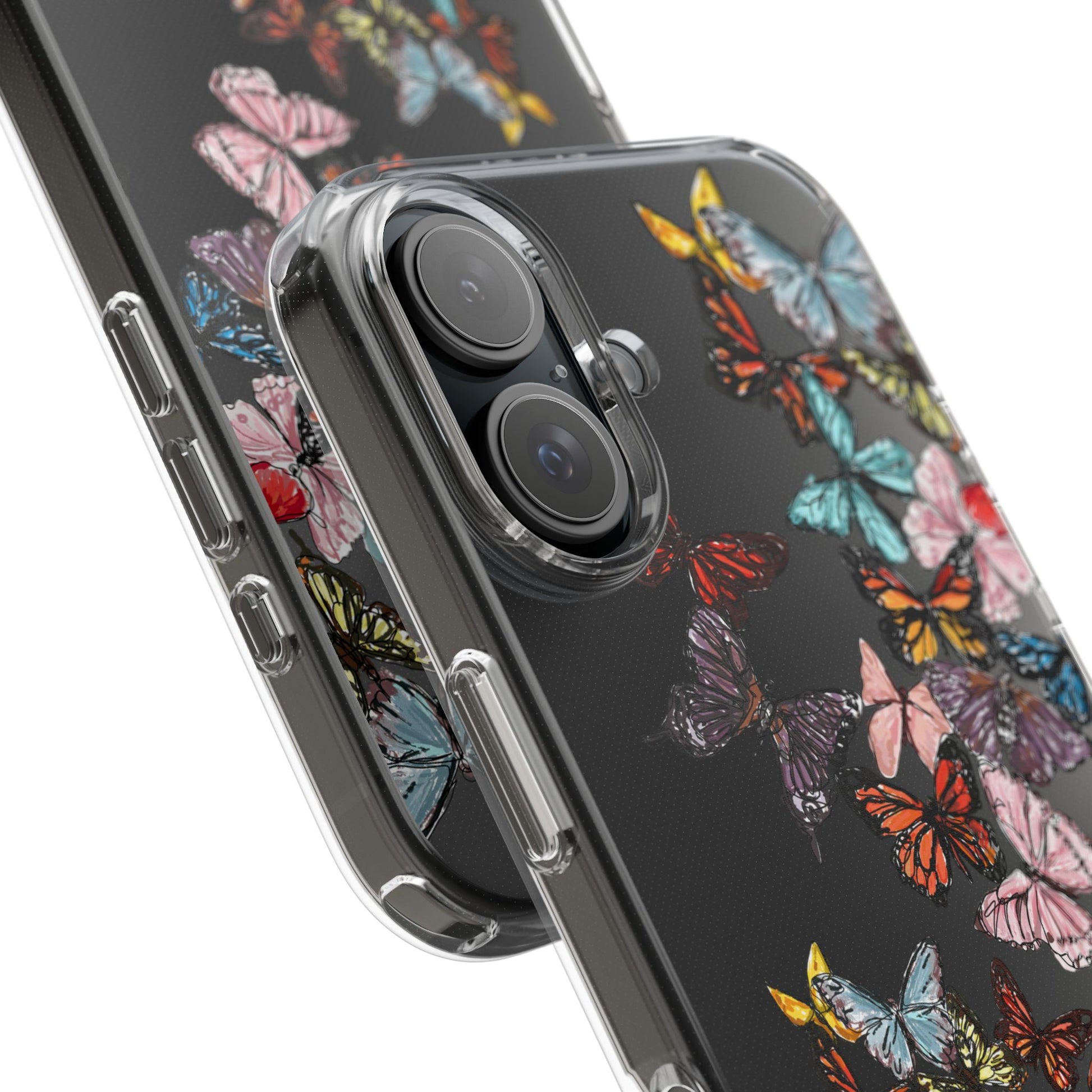 Clear Butterfly Phone Cases