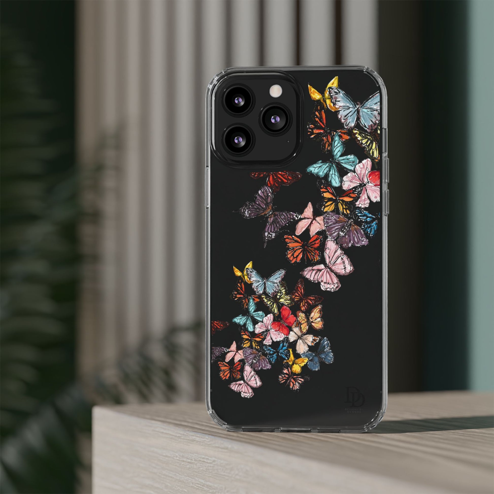 Clear Butterfly Phone Cases