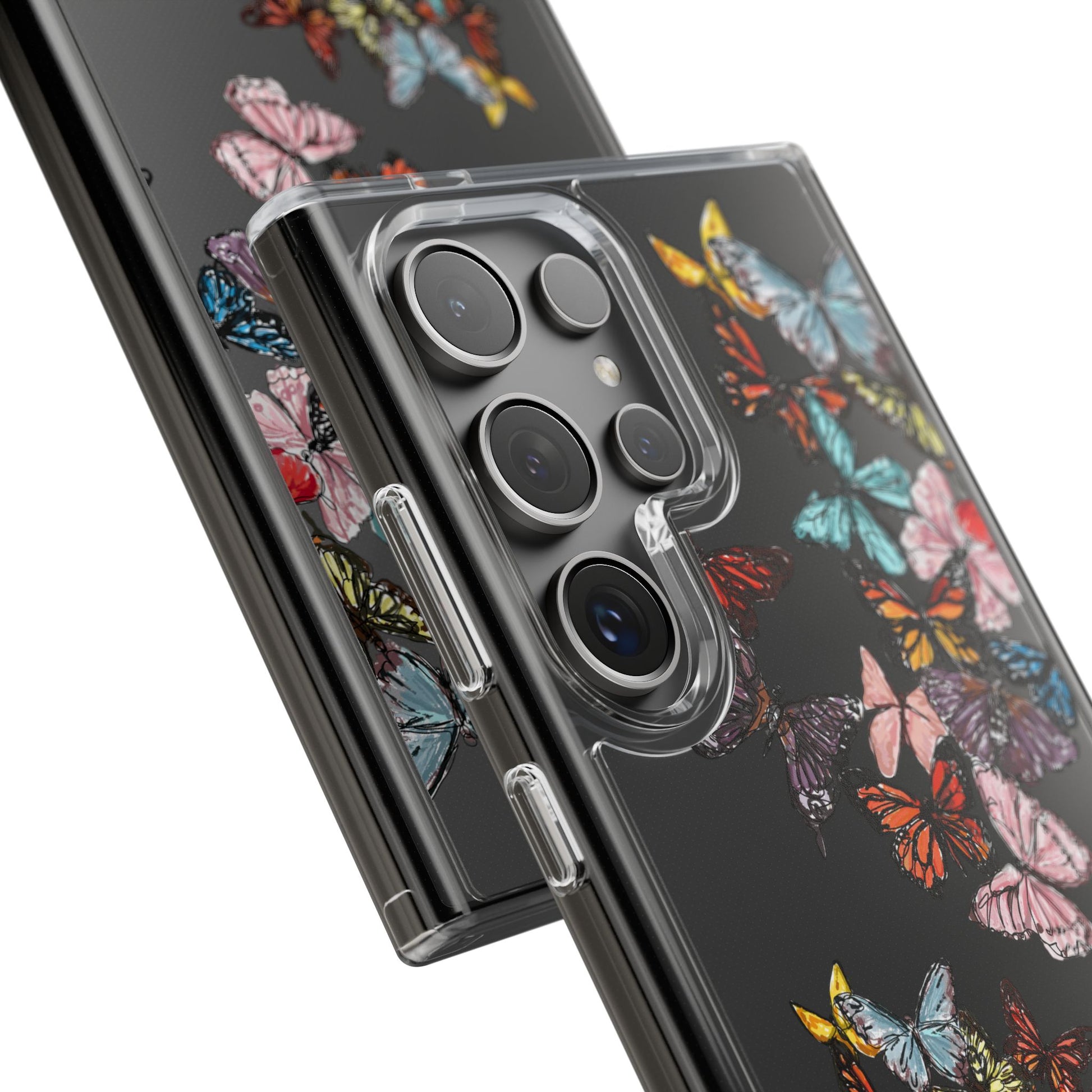 Clear Butterfly Phone Cases