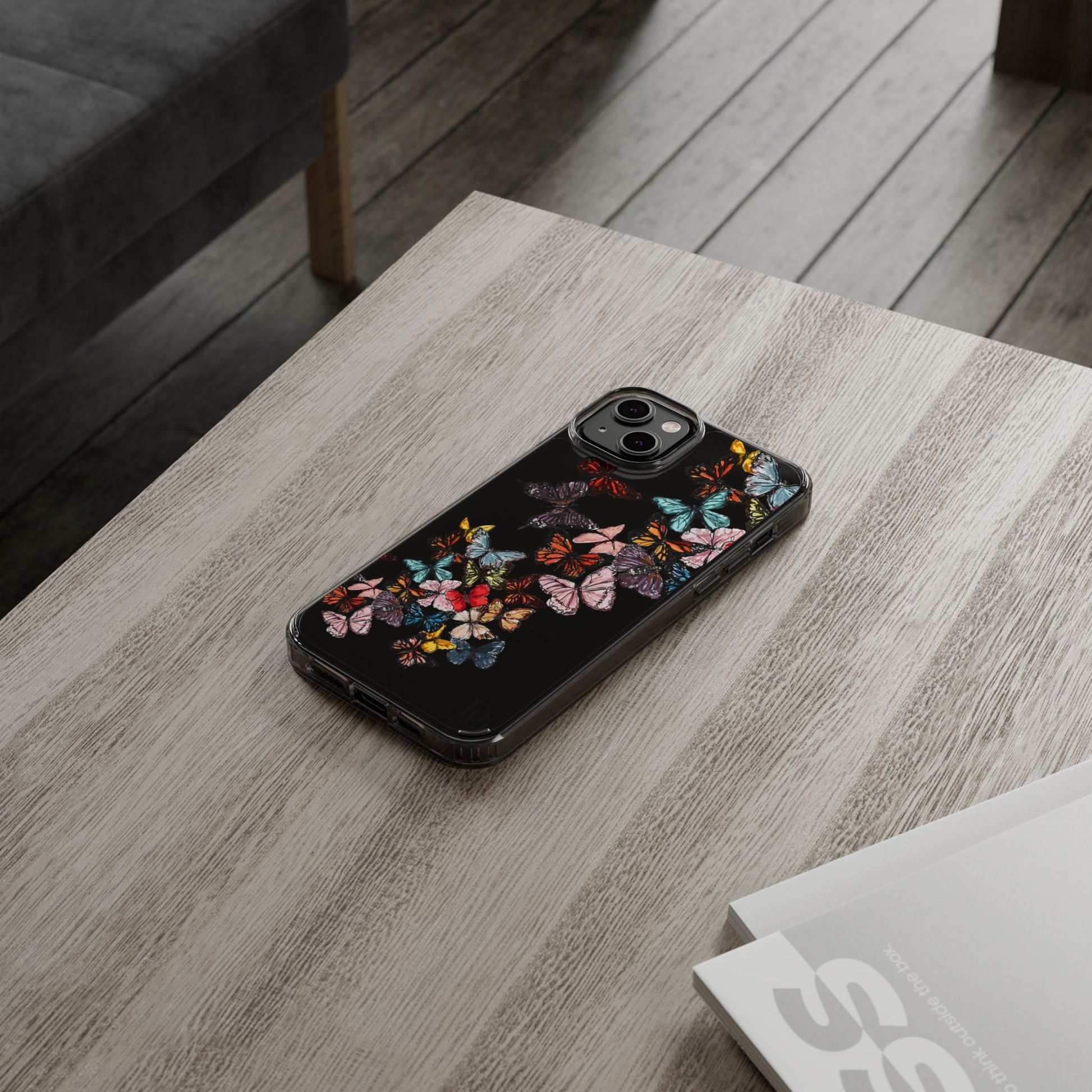 Clear Butterfly Phone Cases