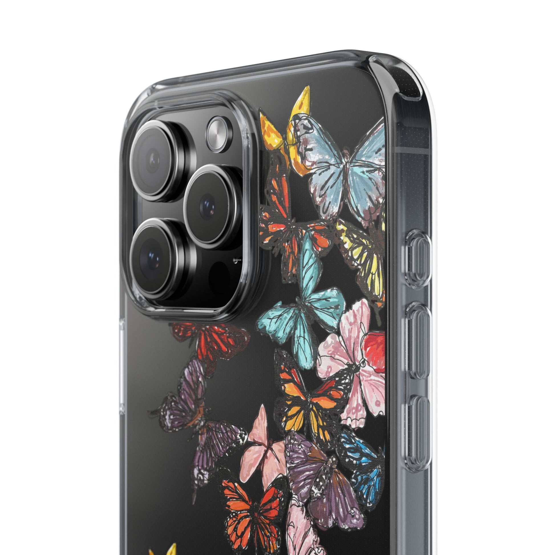 Clear Butterfly Phone Cases