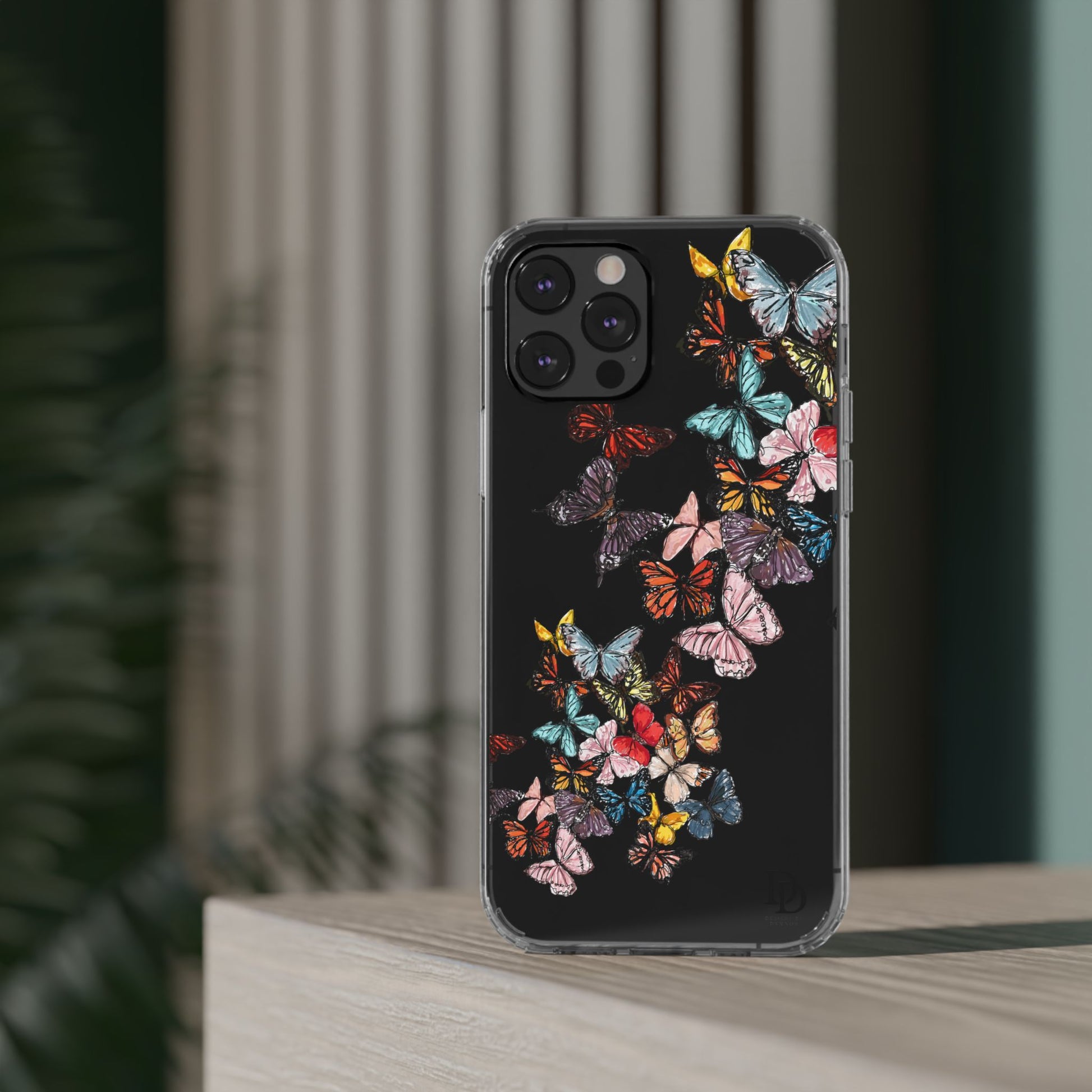 Clear Butterfly Phone Cases