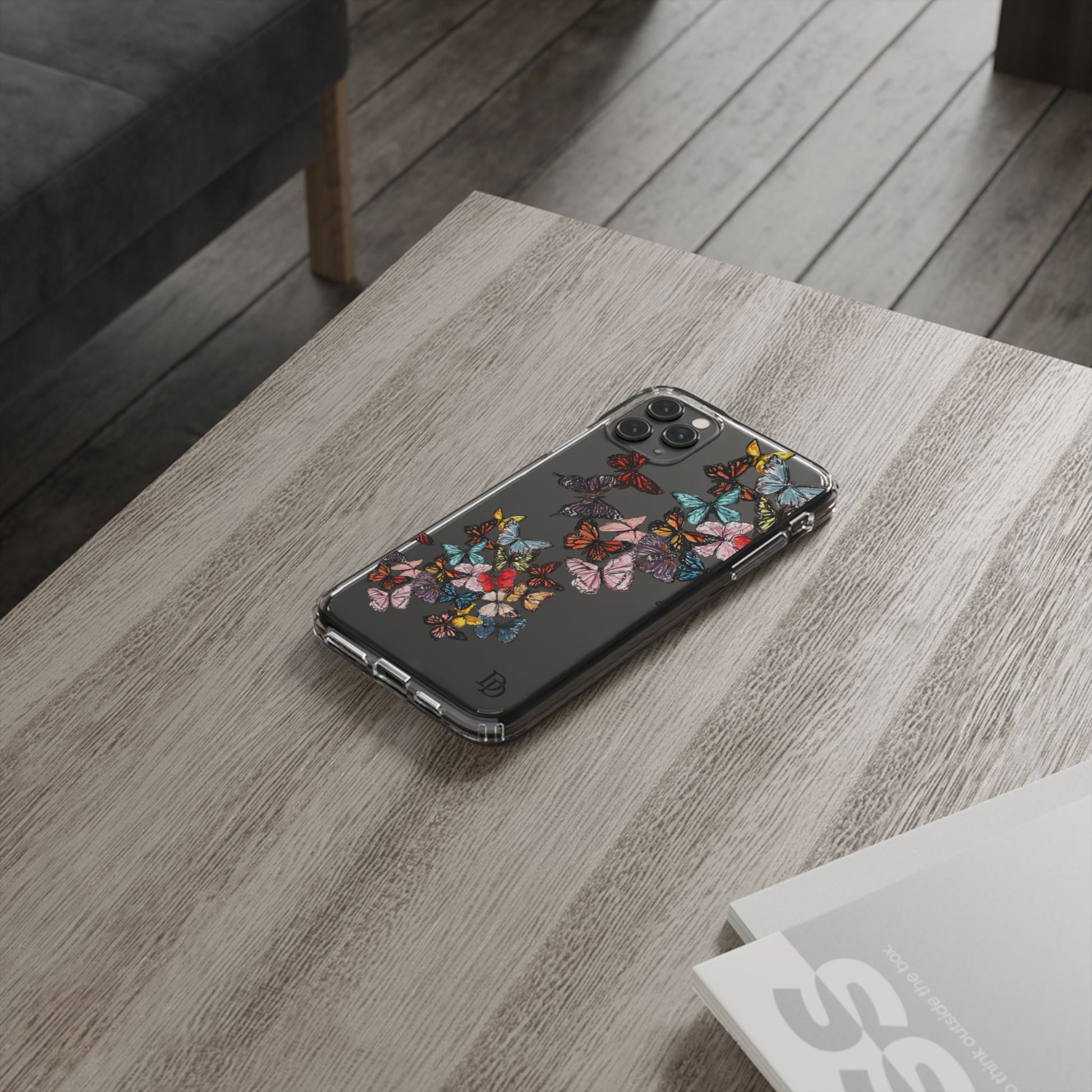 Clear Butterfly Phone Cases