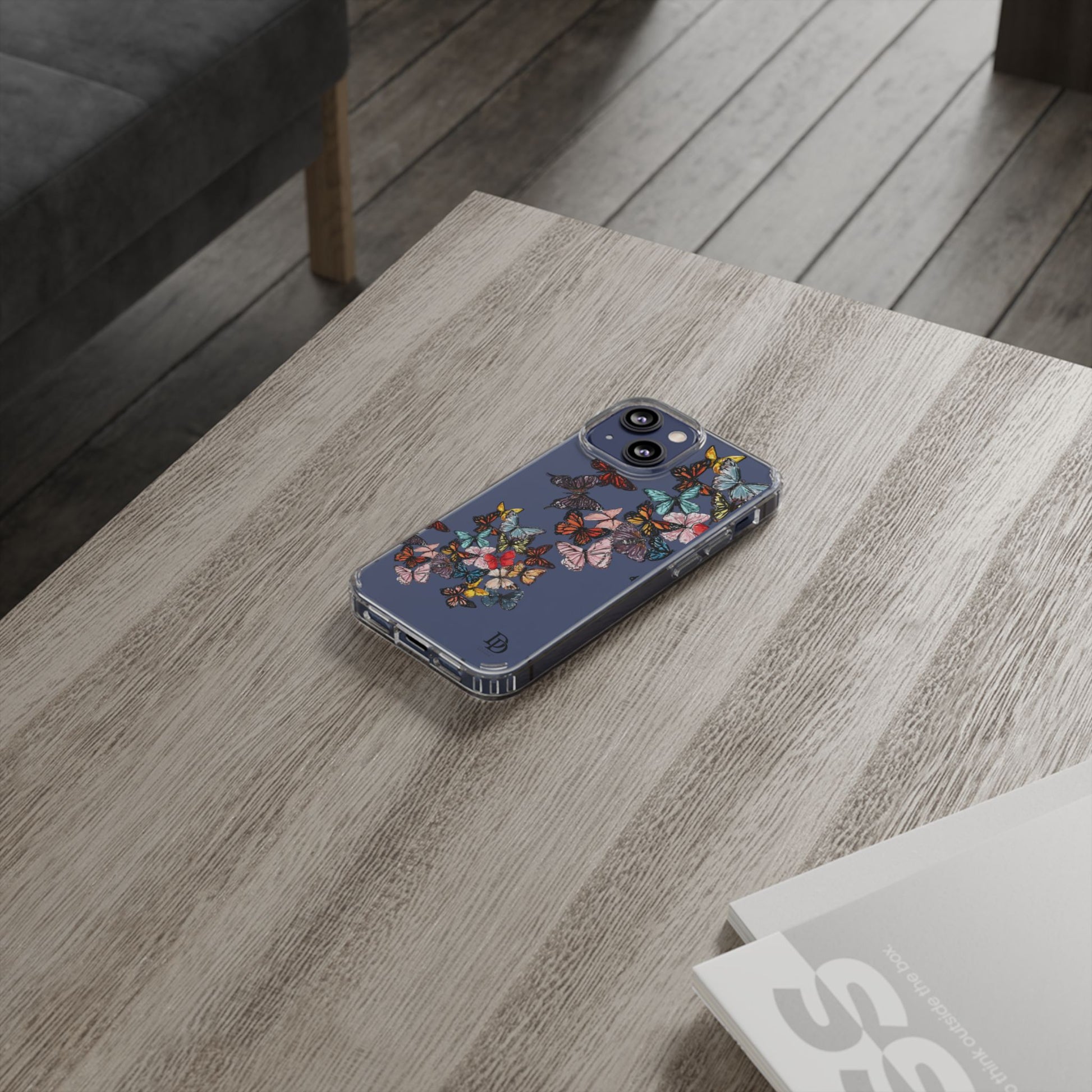 Clear Butterfly Phone Cases