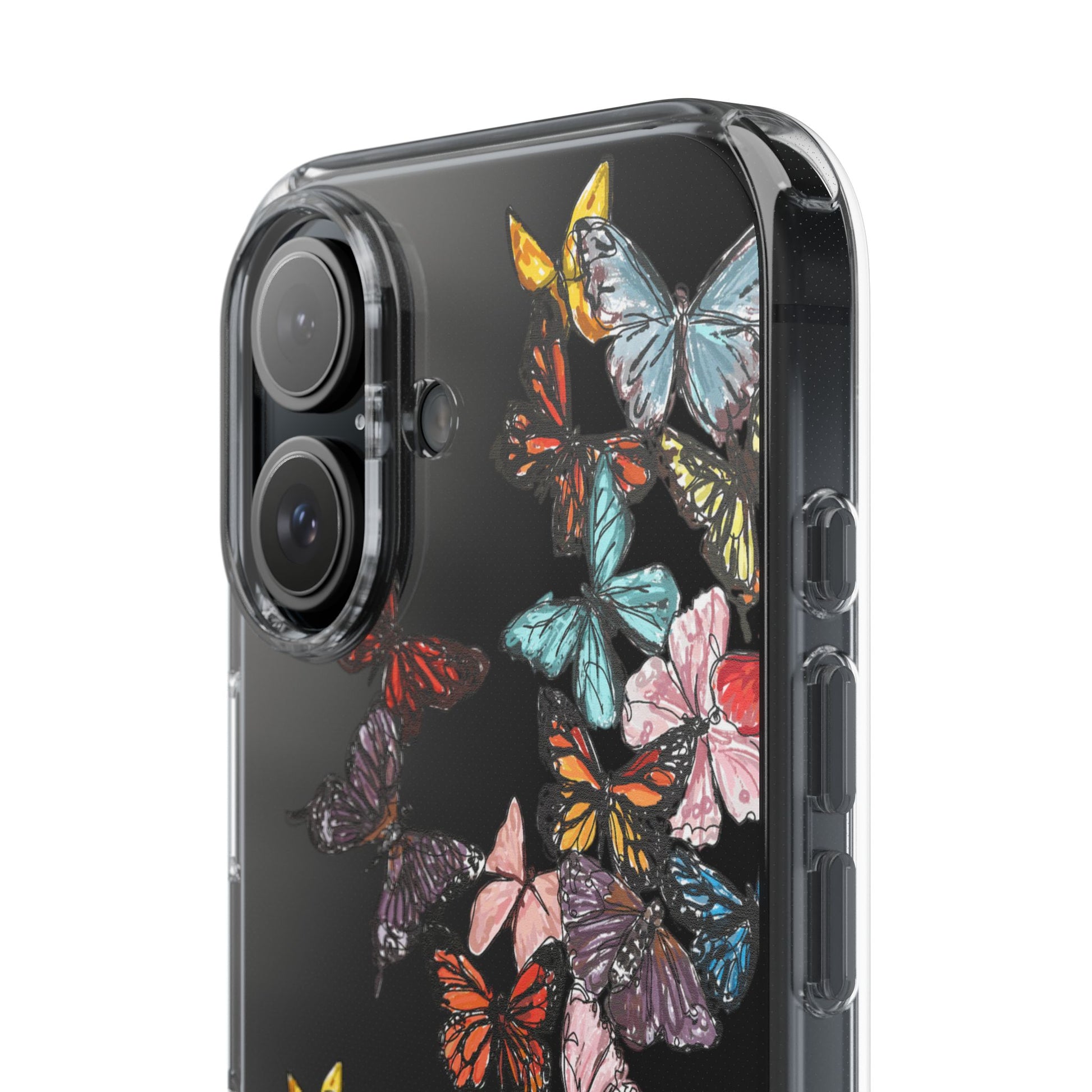 Clear Butterfly Phone Cases