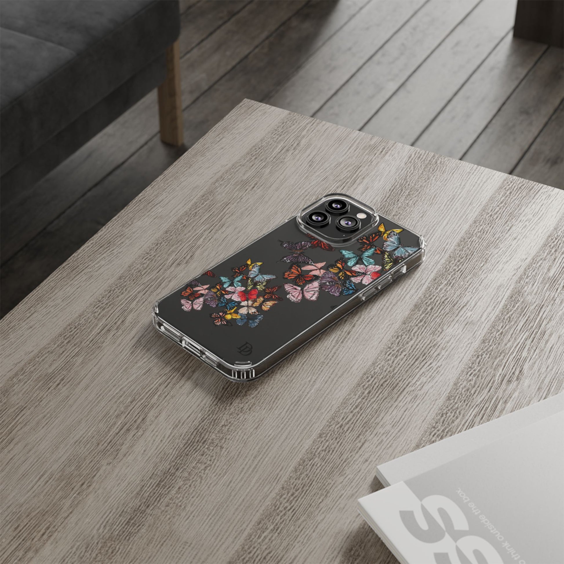 Clear Butterfly Phone Cases