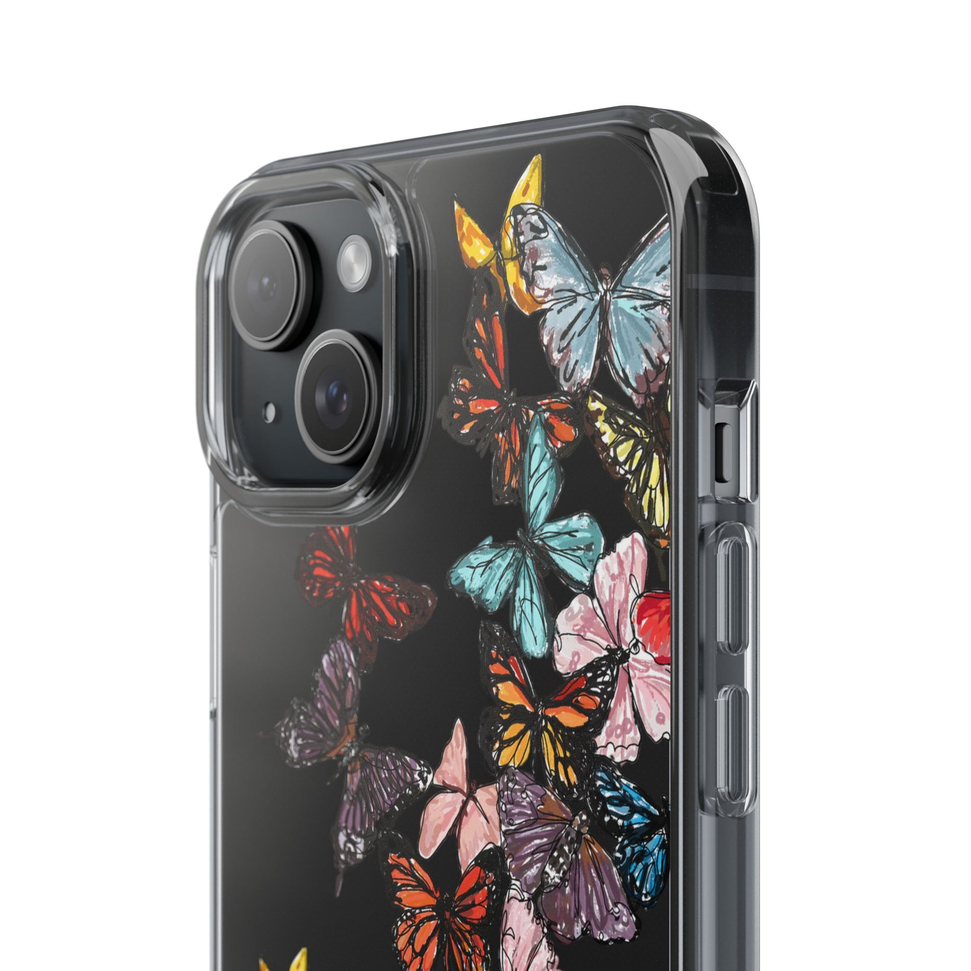 Clear Butterfly Phone Cases