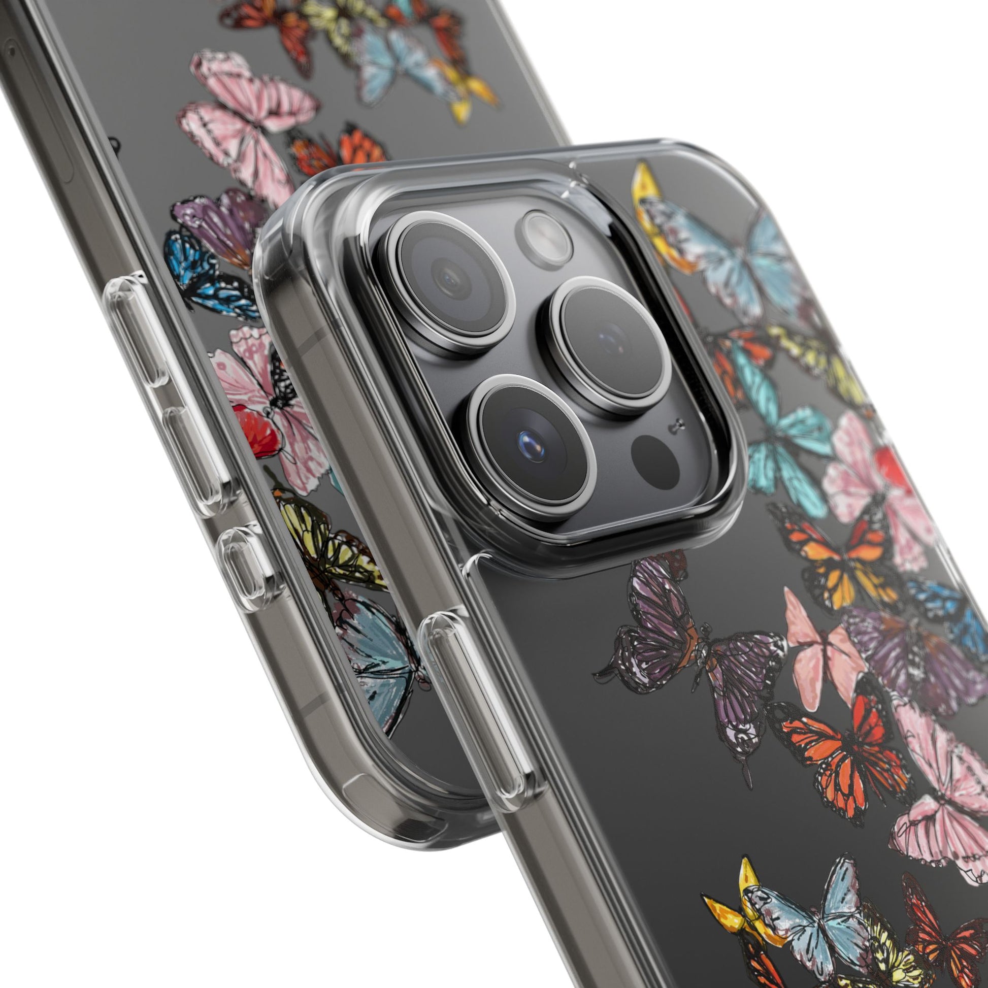 Clear Butterfly Phone Cases