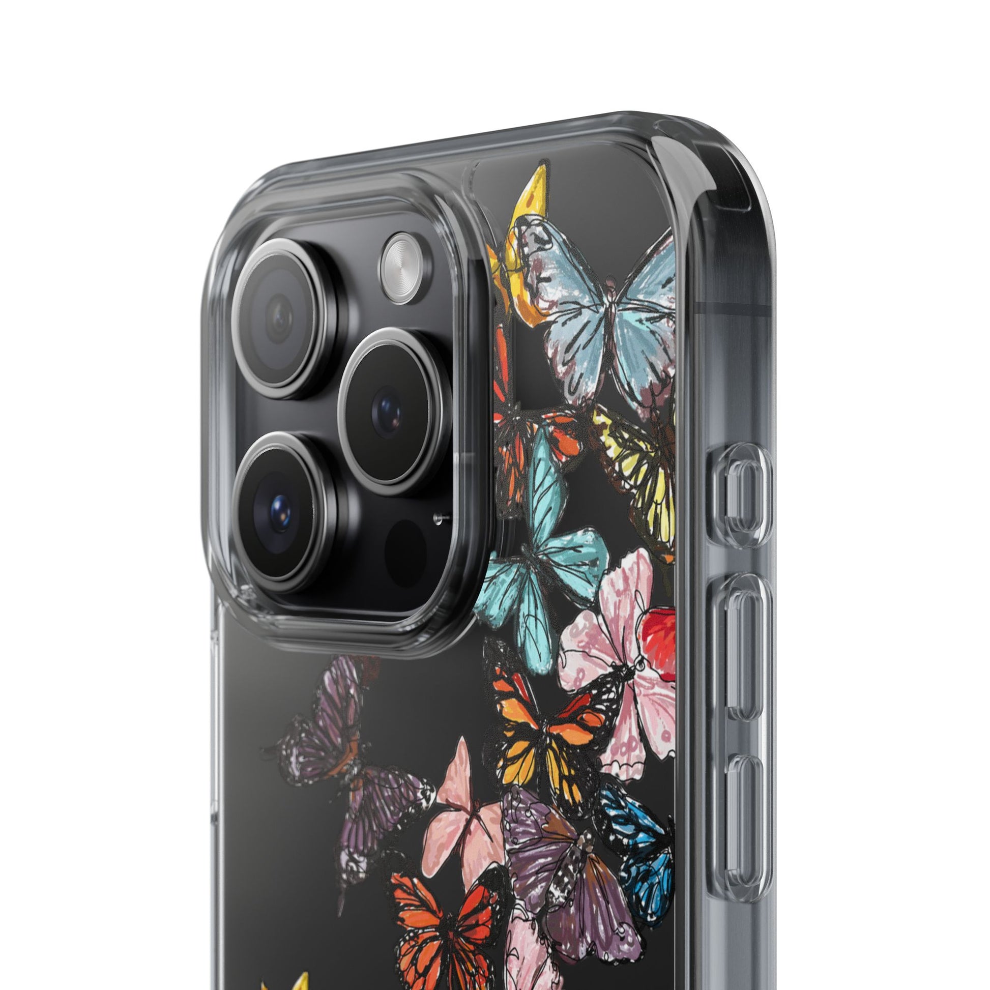 Clear Butterfly Phone Cases