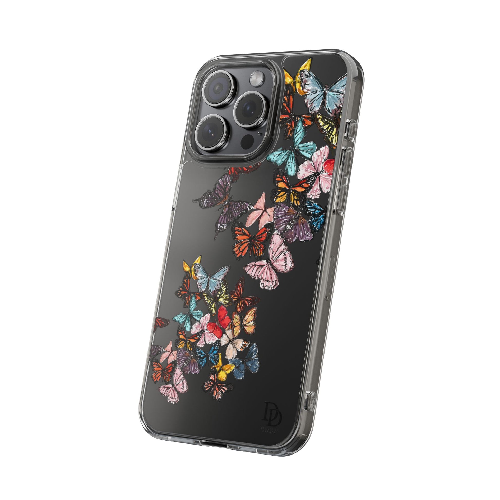 Clear Butterfly Phone Cases