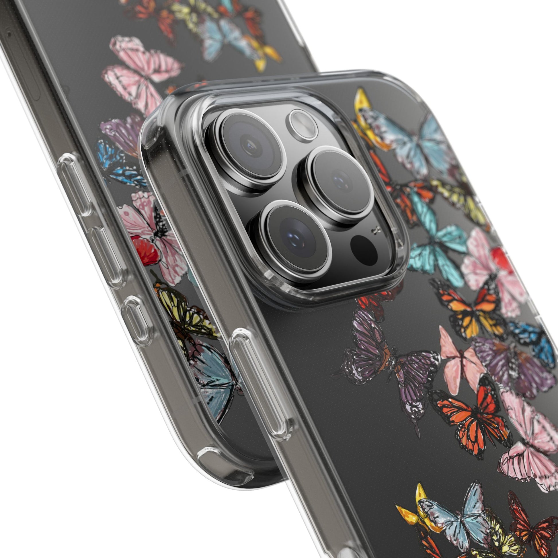Clear Butterfly Phone Cases