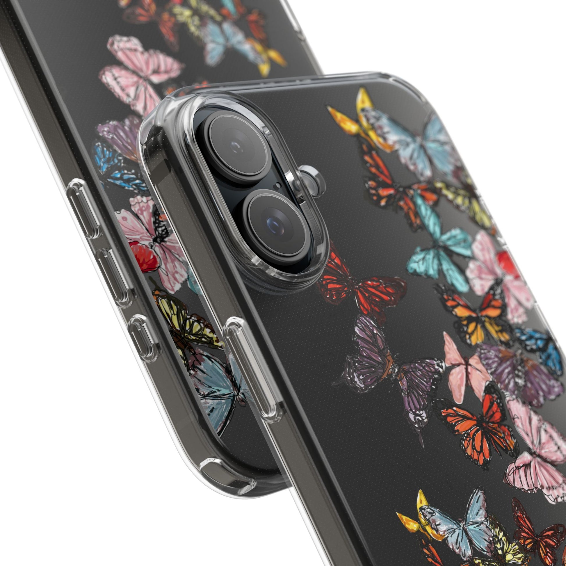 Clear Butterfly Phone Cases