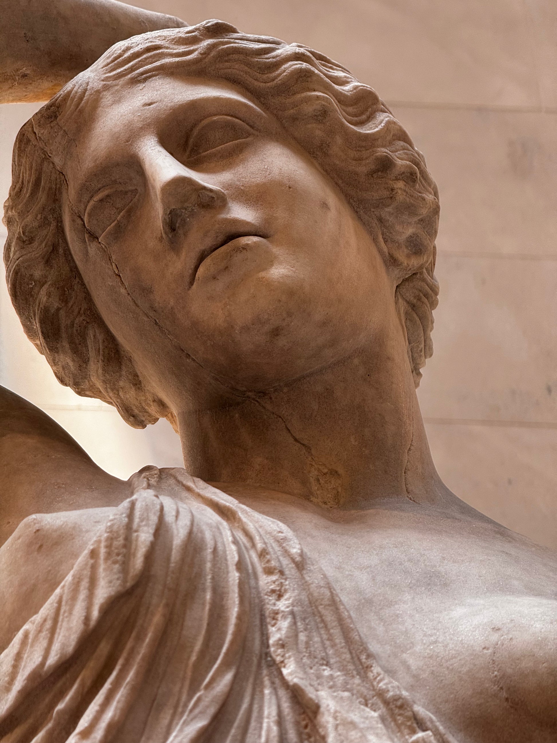 Commissioned Paintings - Greek Statue of a Woman