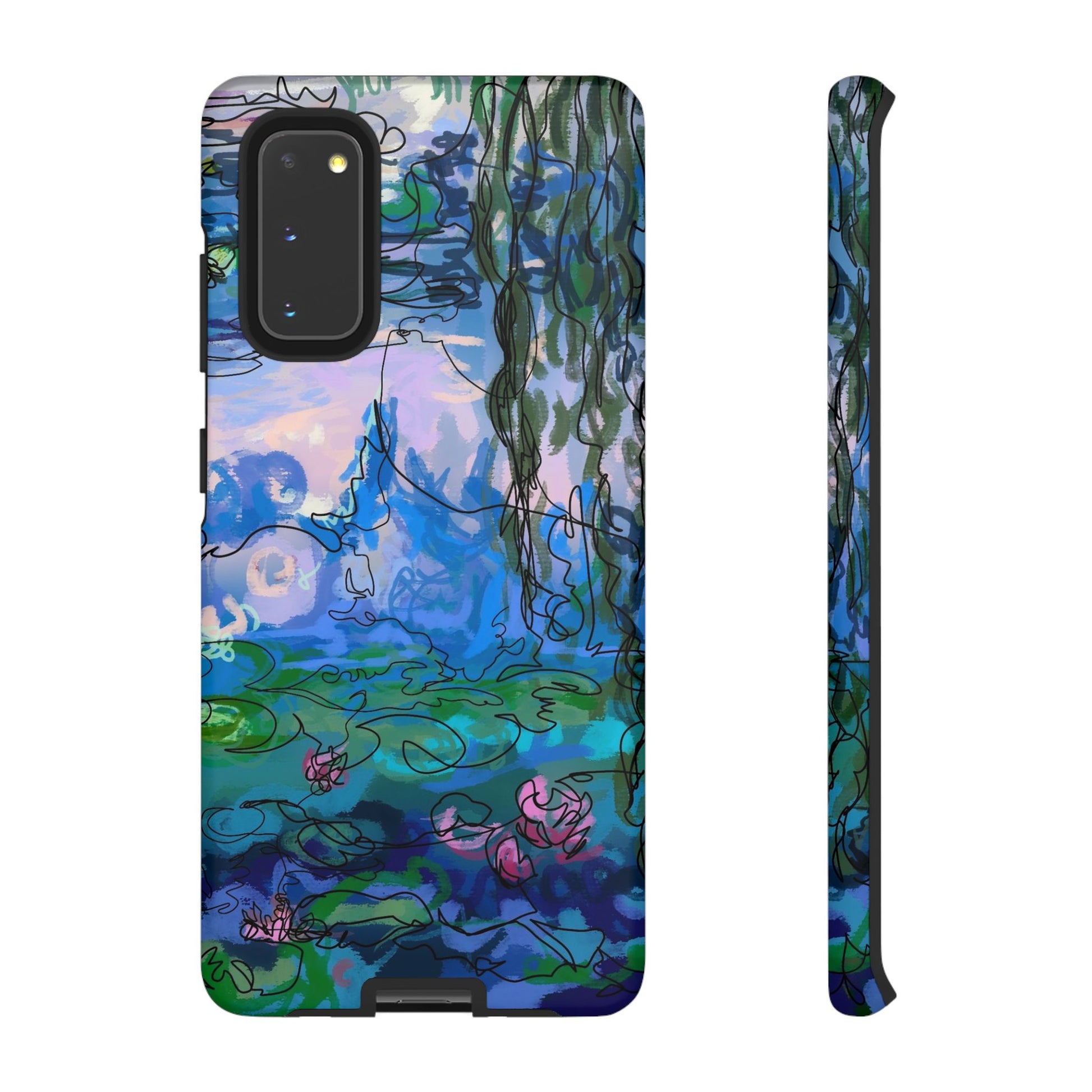 (Non-iphones) Tough Cases - Waterlilies