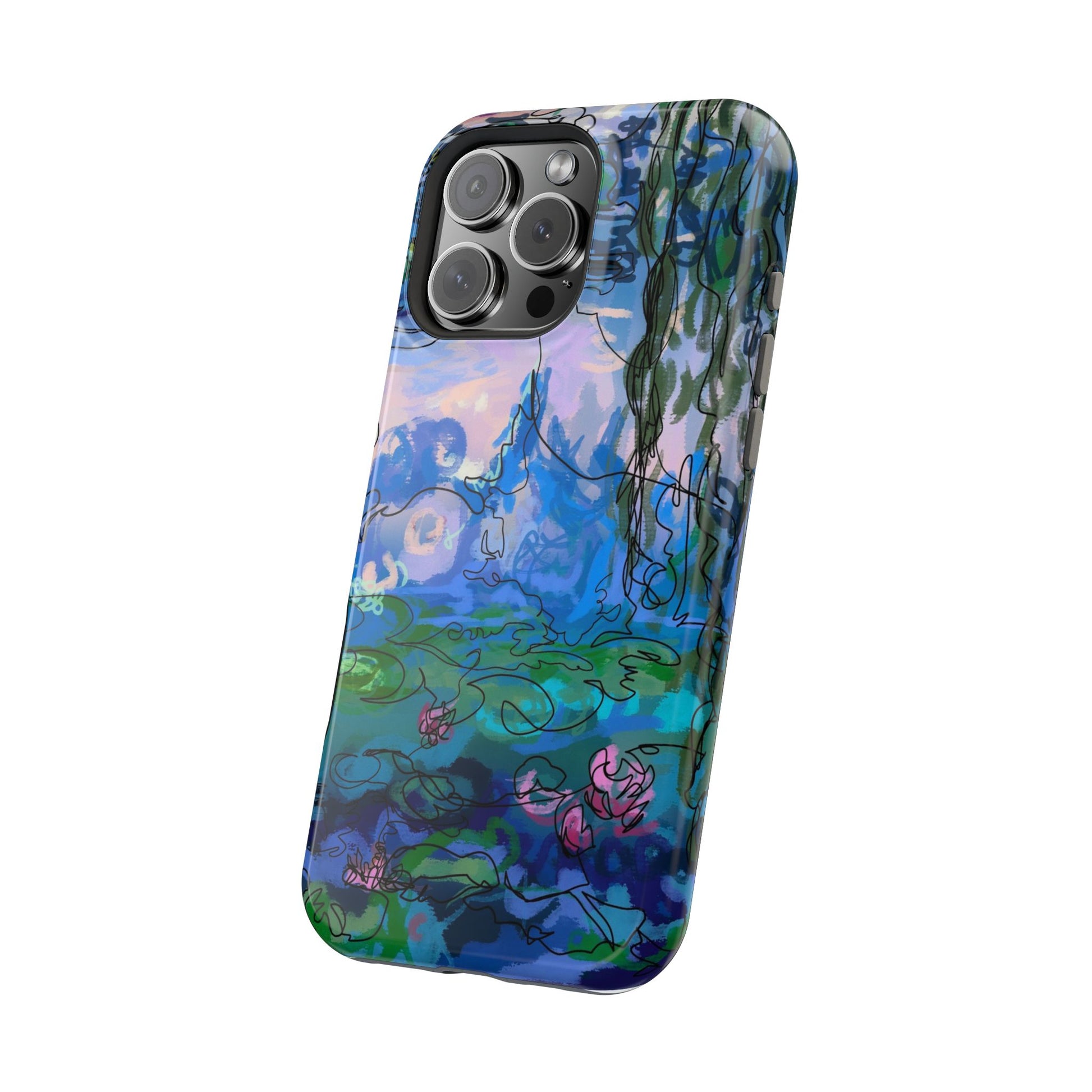 Magnetic Tough Cases - Waterlilies