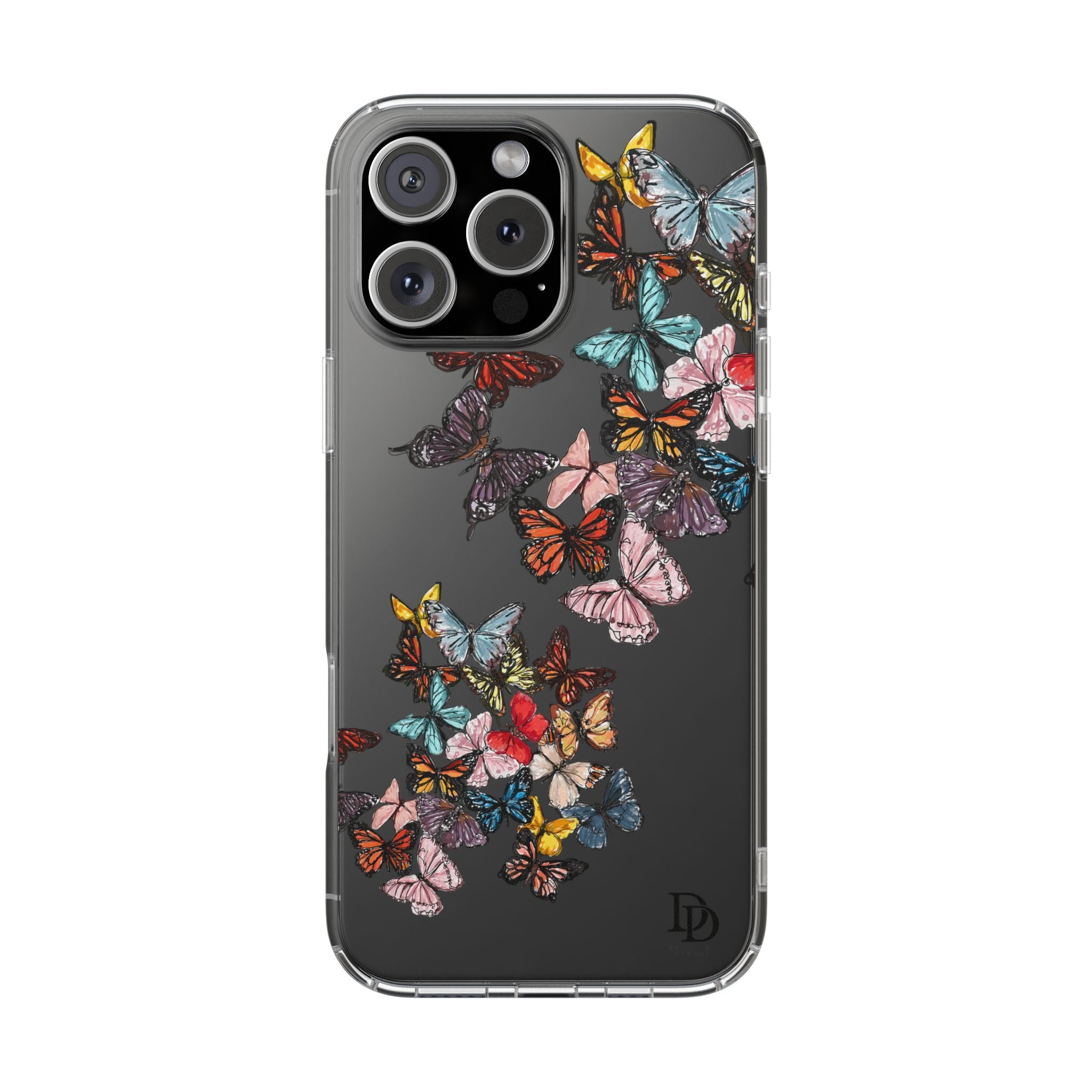 Clear Butterfly Phone Cases