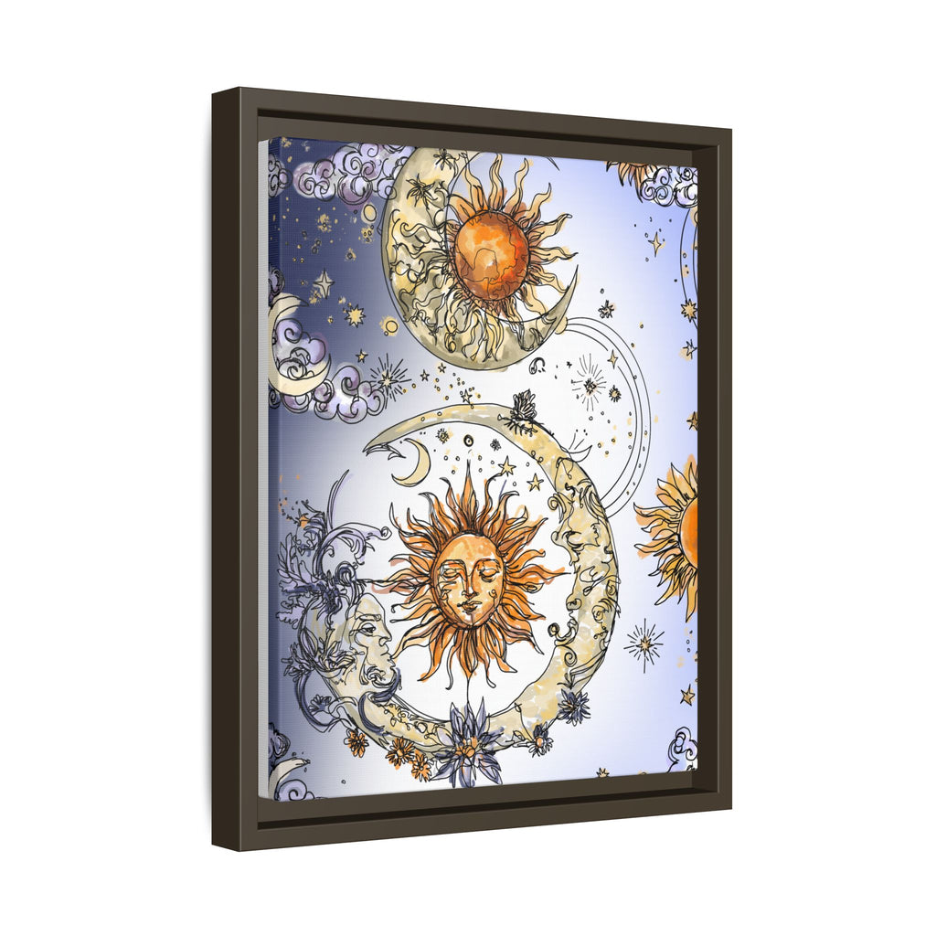 Celestial Matte Canvas, Framed (Multi-color)