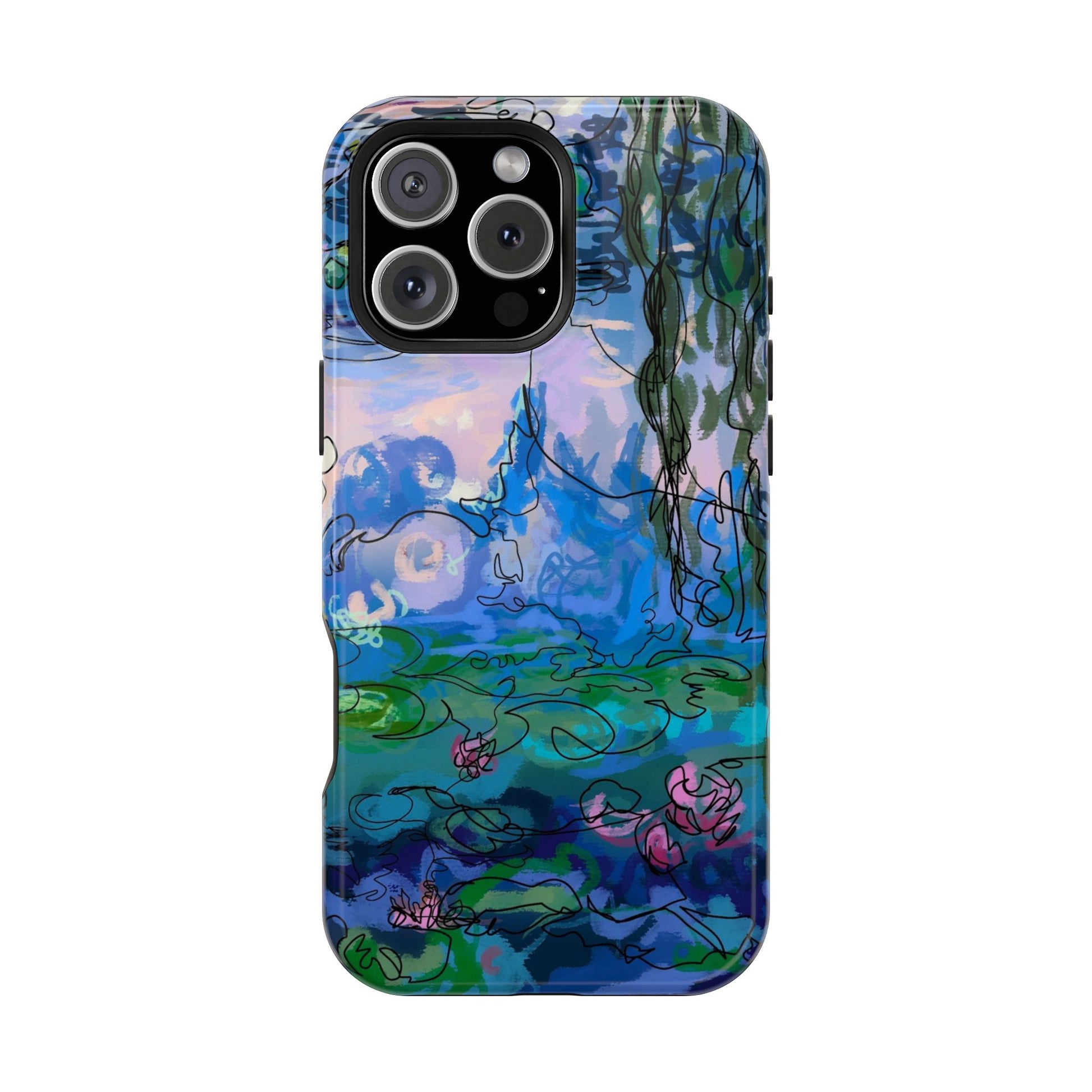Magnetic Tough Cases - Waterlilies