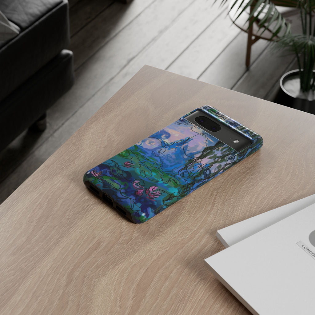 (Non-iphones) Tough Cases - Waterlilies