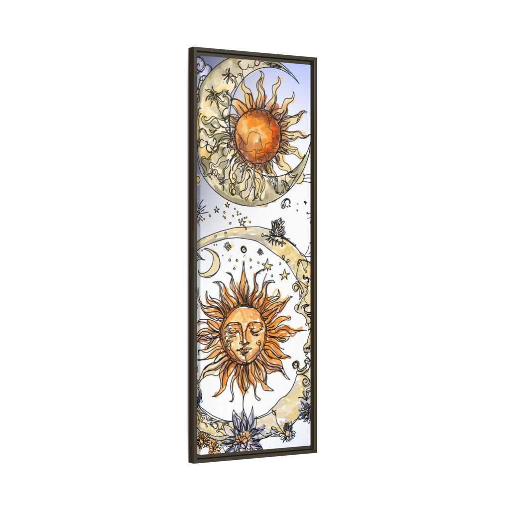 Celestial Matte Canvas, Framed (Multi-color)