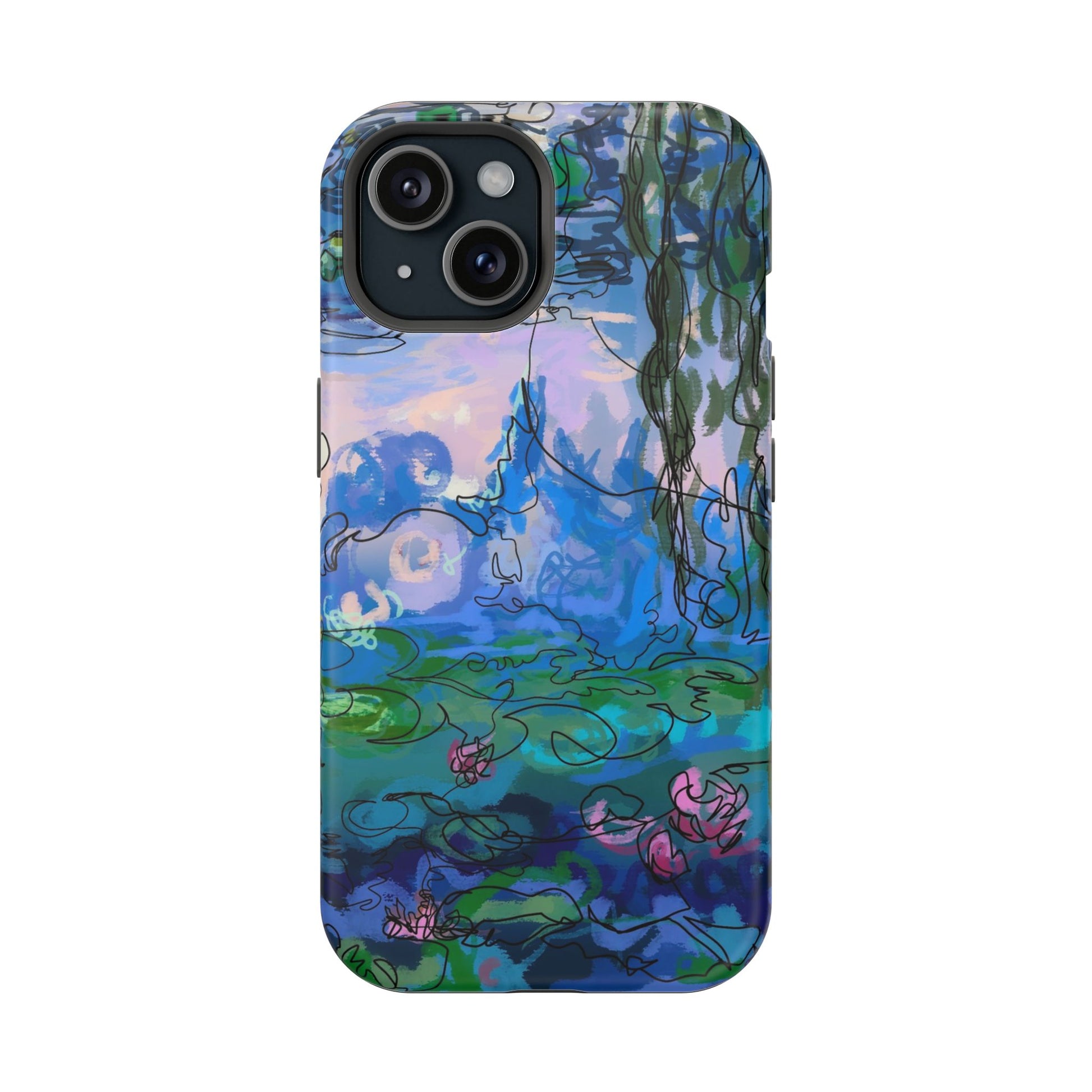Magnetic Tough Cases - Waterlilies