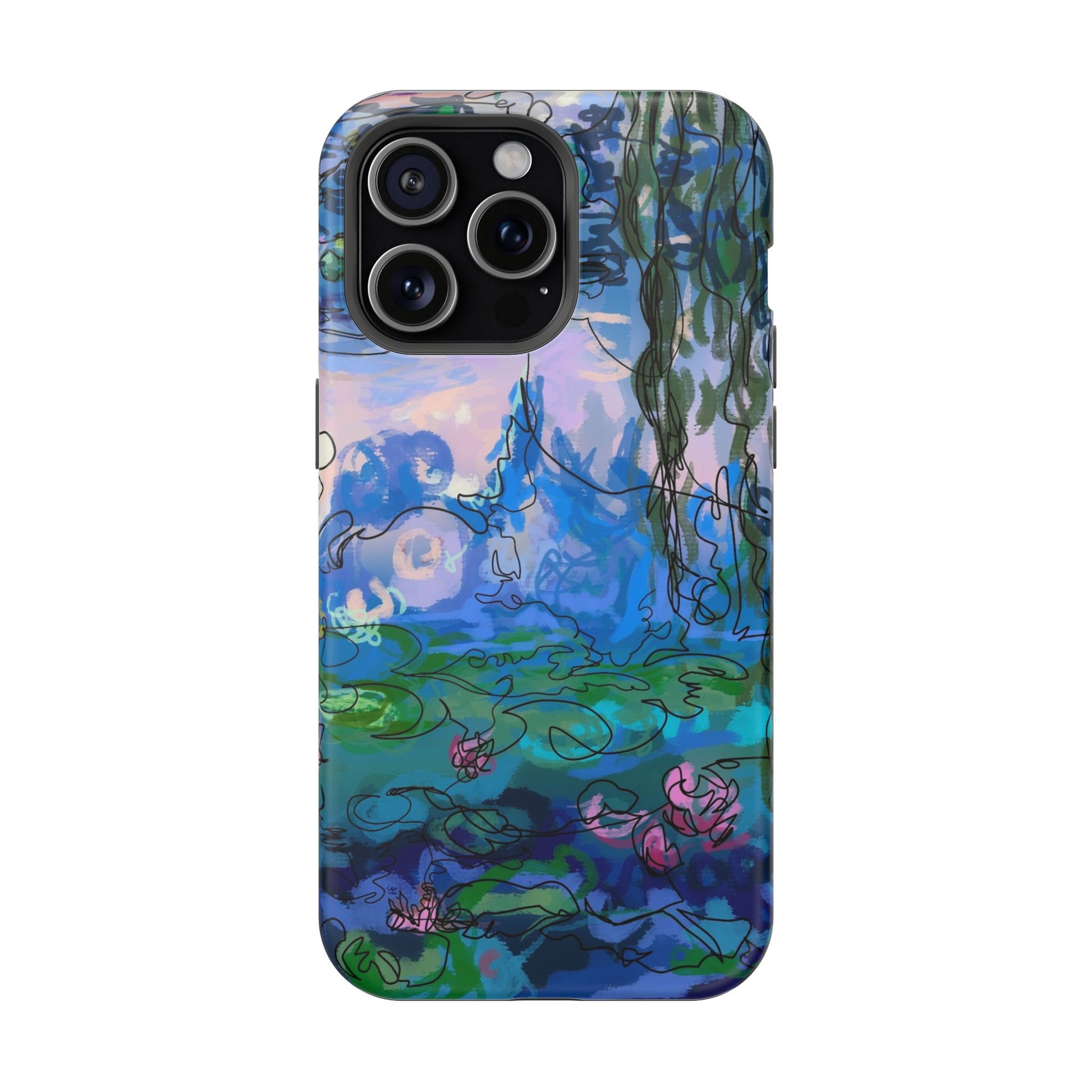 Magnetic Tough Cases - Waterlilies