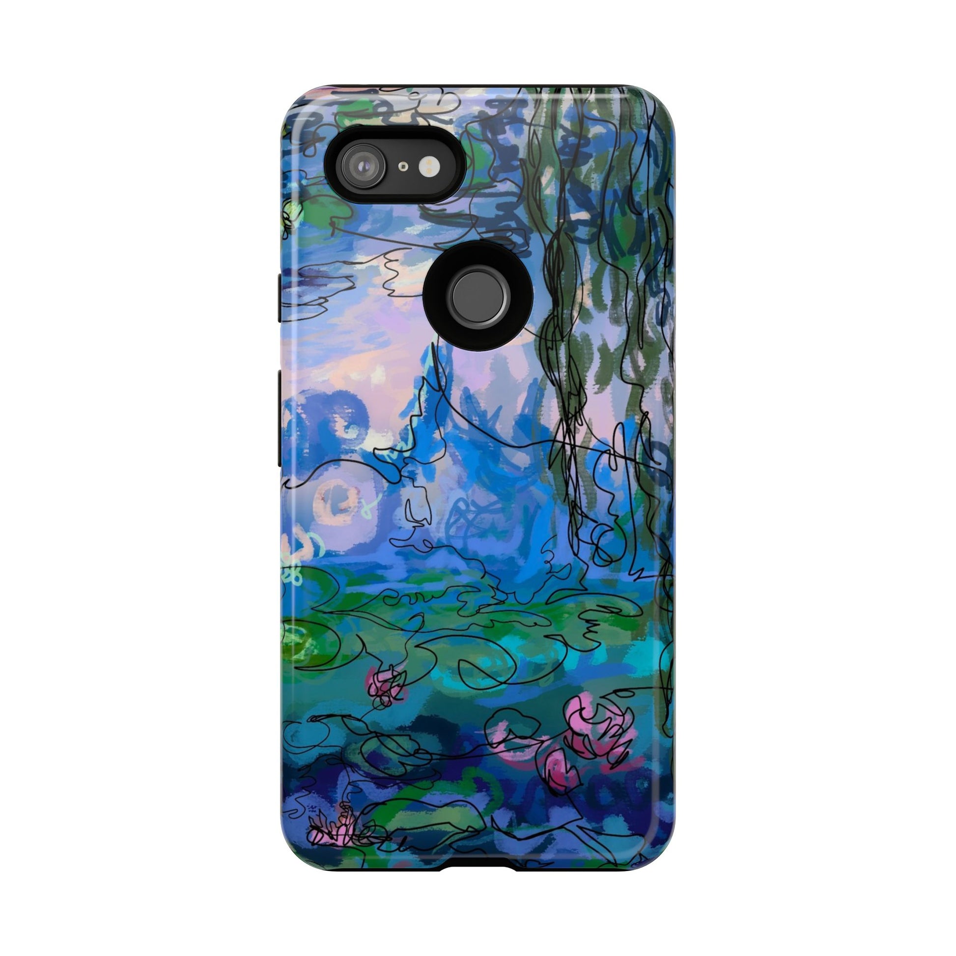 (Non-iphones) Tough Cases - Waterlilies